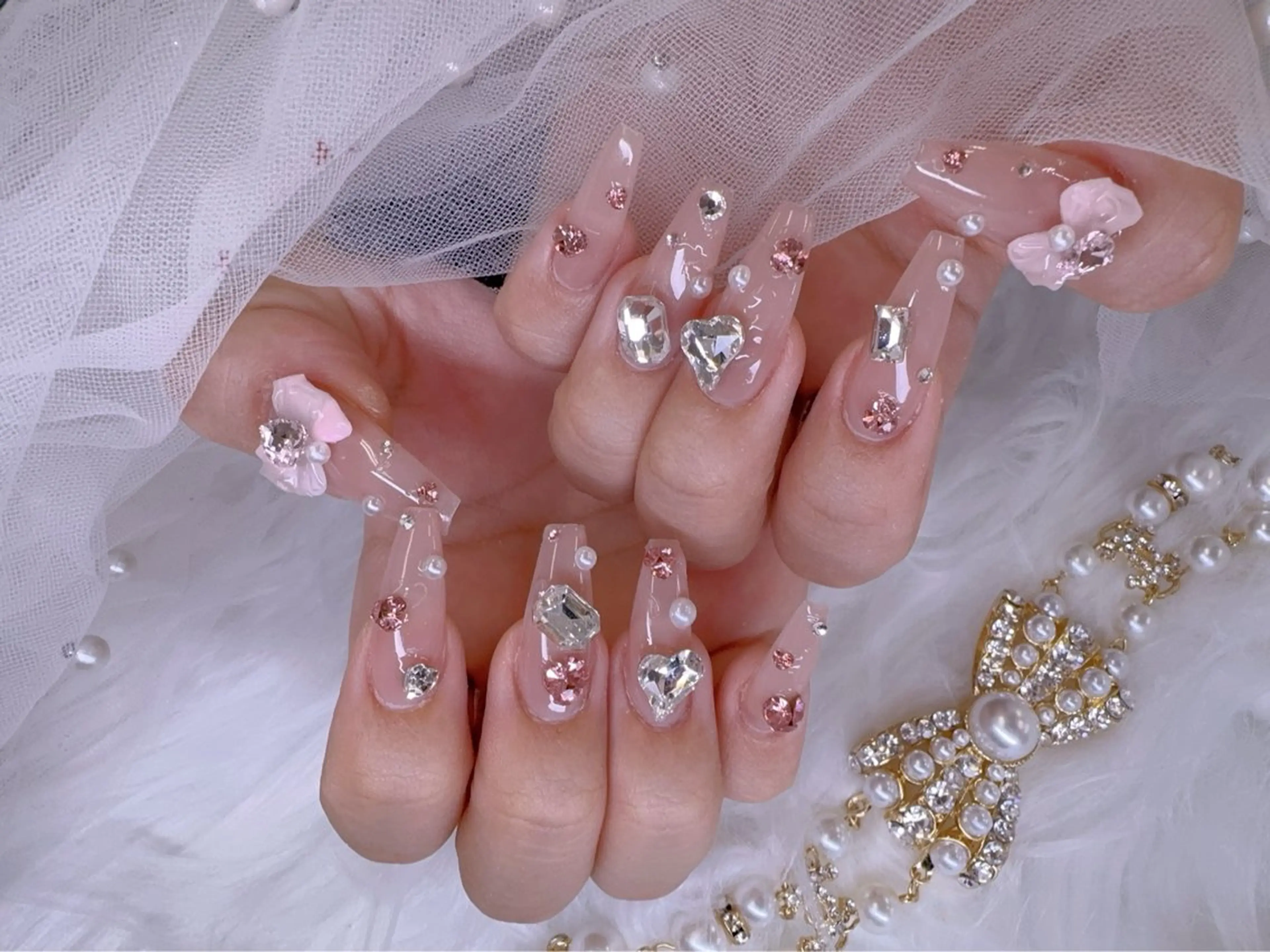 ネイル U・mi  nail salon【長さ出し/パラジェル/持ち込み/定額ネイル/学割U24】所属・Uminail ゆうゆうのネイルデザイン