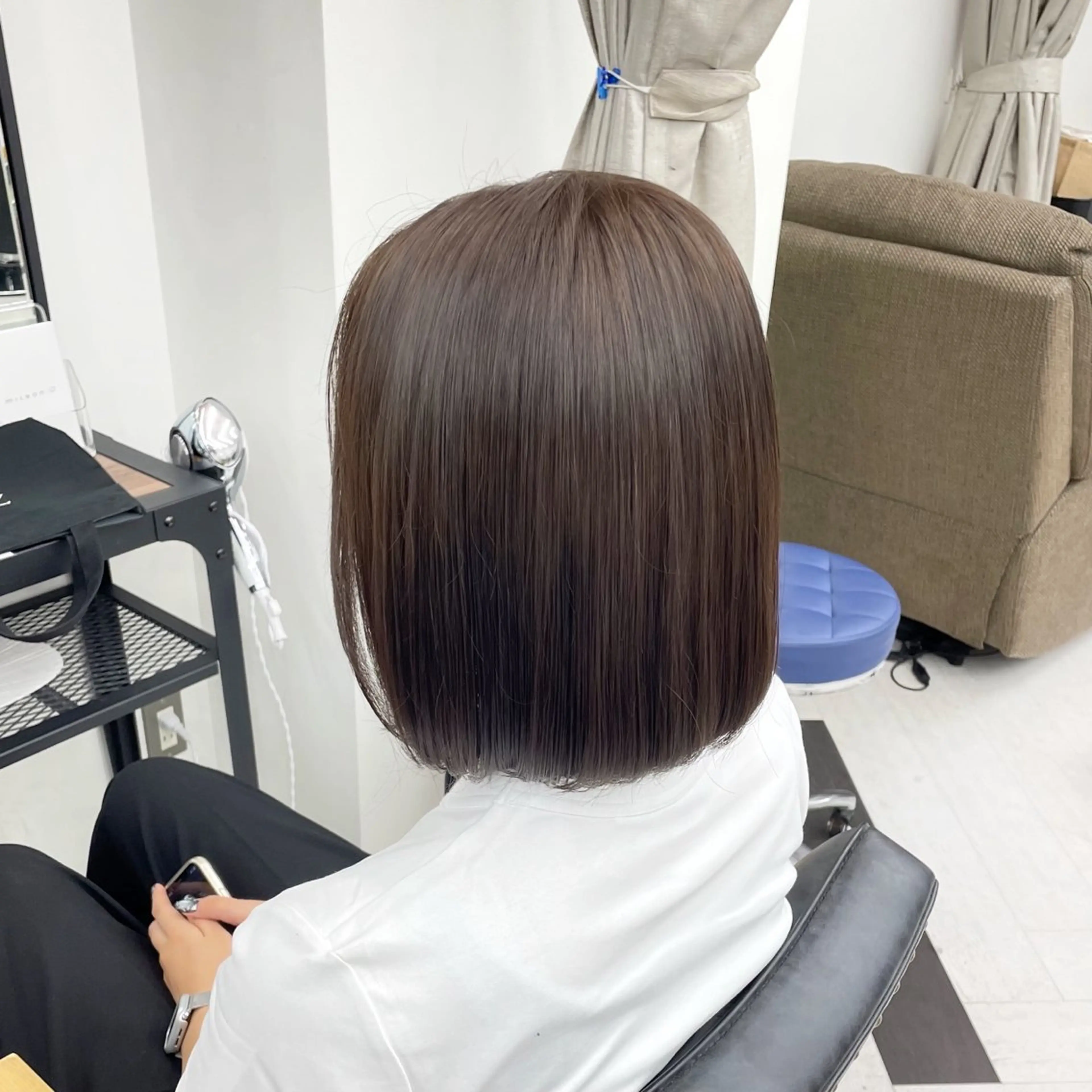 ショート カラー パーマ ヘアアレンジ メンズ トリートメント mona/ ストレートスタイル✨のヘアスタイル