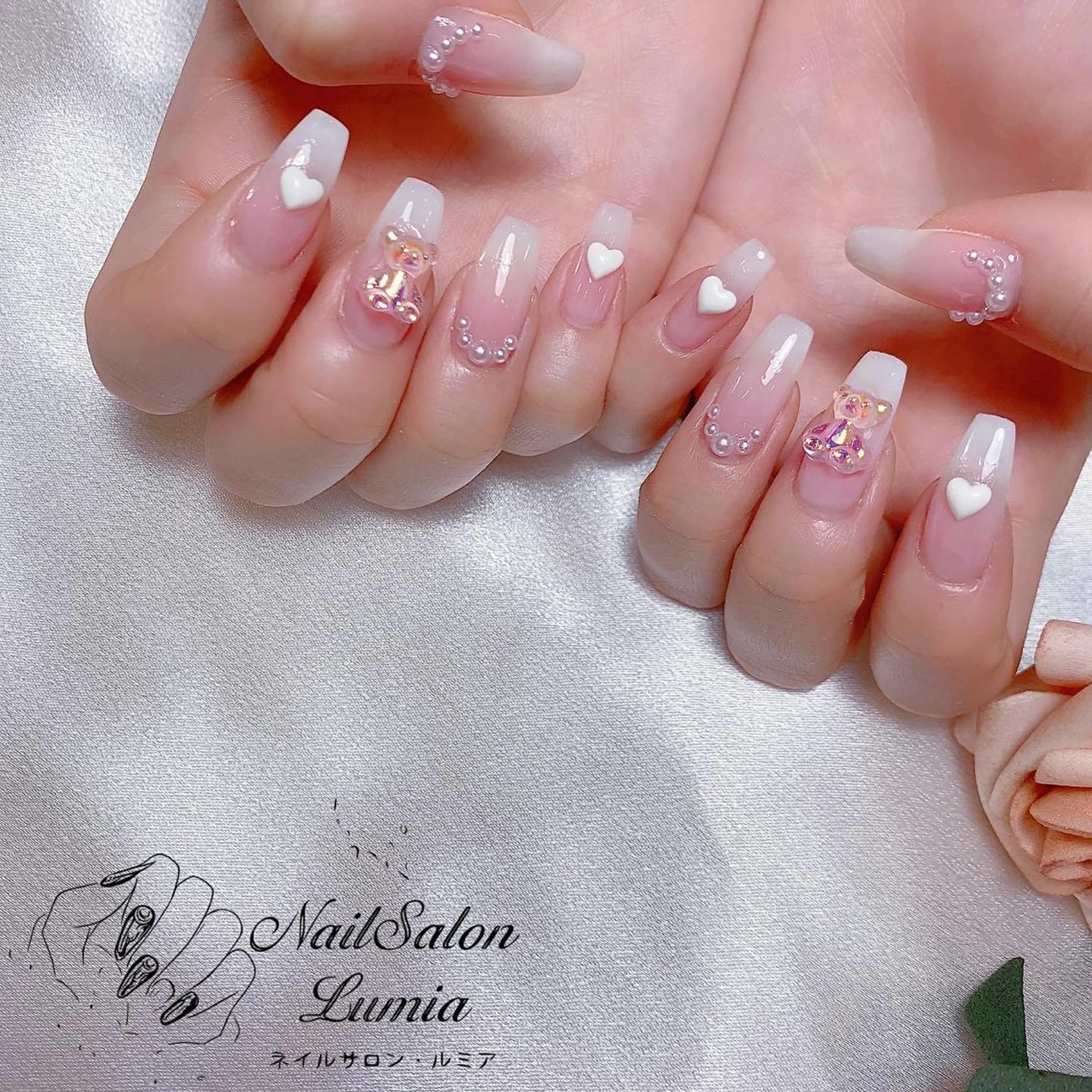 ネイル ハンドネイル ネイルサロン ルミア Lumia 店長のネイルデザイン