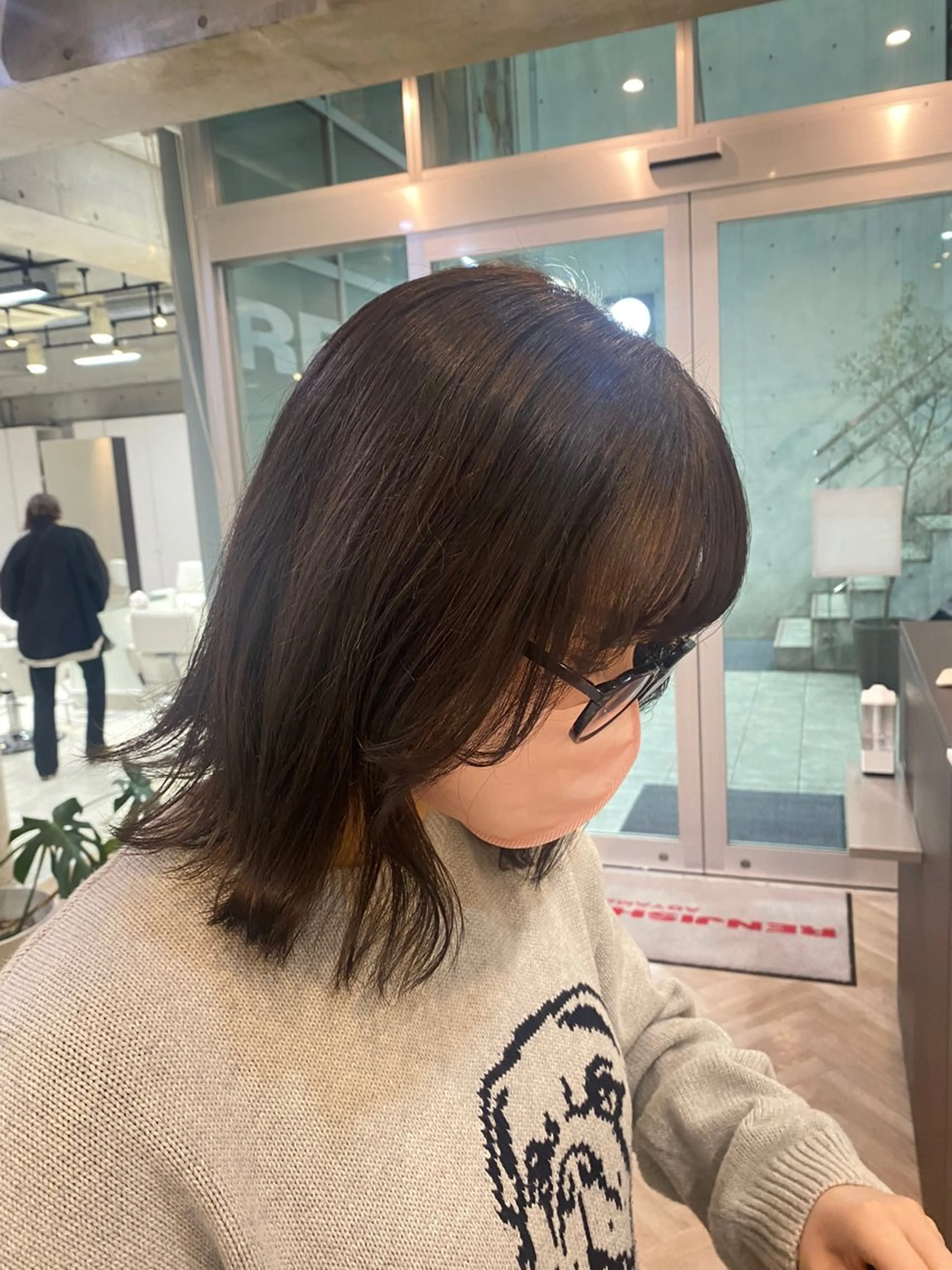 ミディアム RENJISHI  KICHIJOJI所属・🌈🧡ヤマダ ヒロナ🌈🧡のヘアスタイル