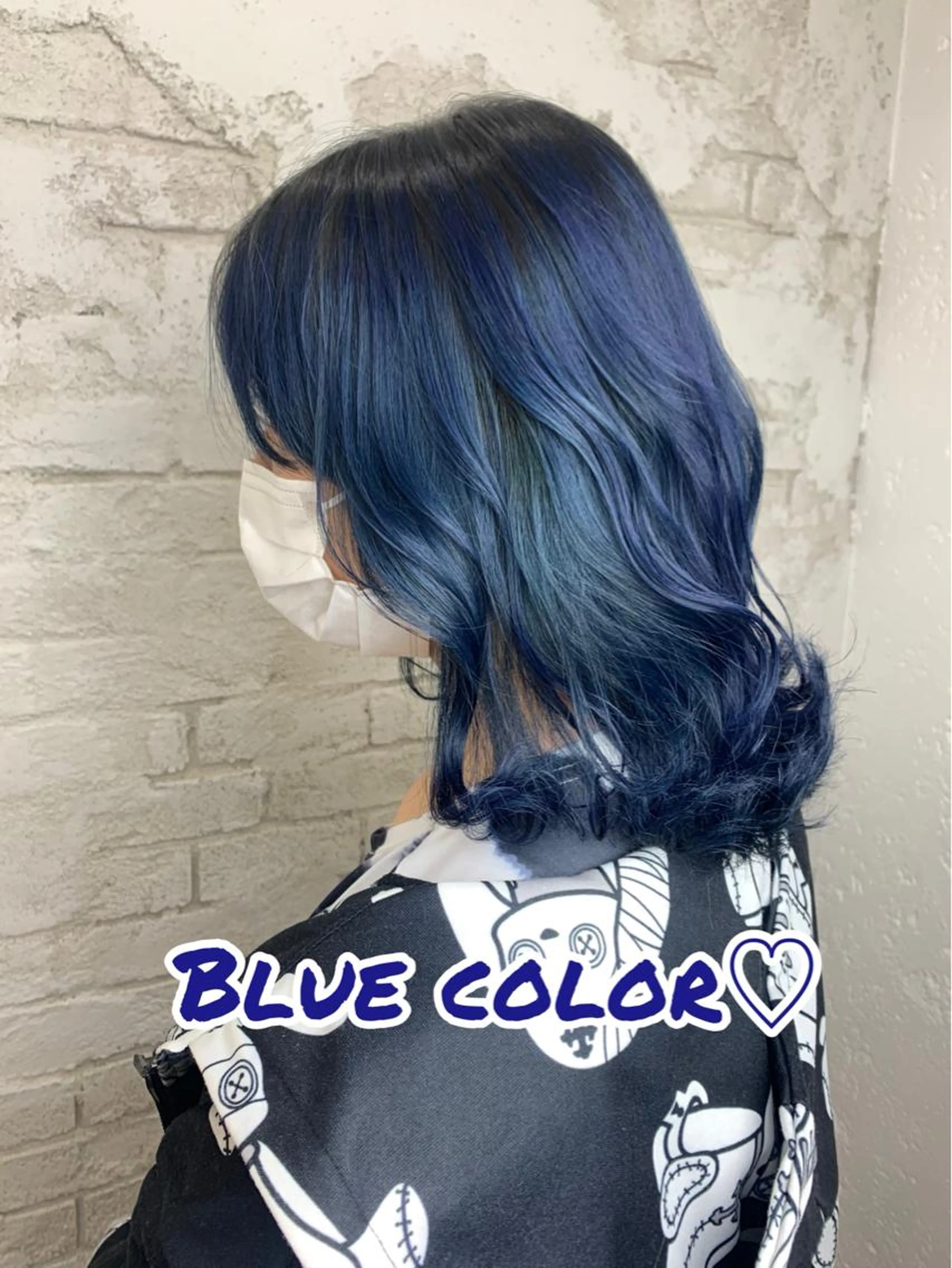 韓国ヘア💕デザインカラー✂️インナー、グラデーション、ハイライト、ダブルカラーも💕ヘアセット無料💗の写真