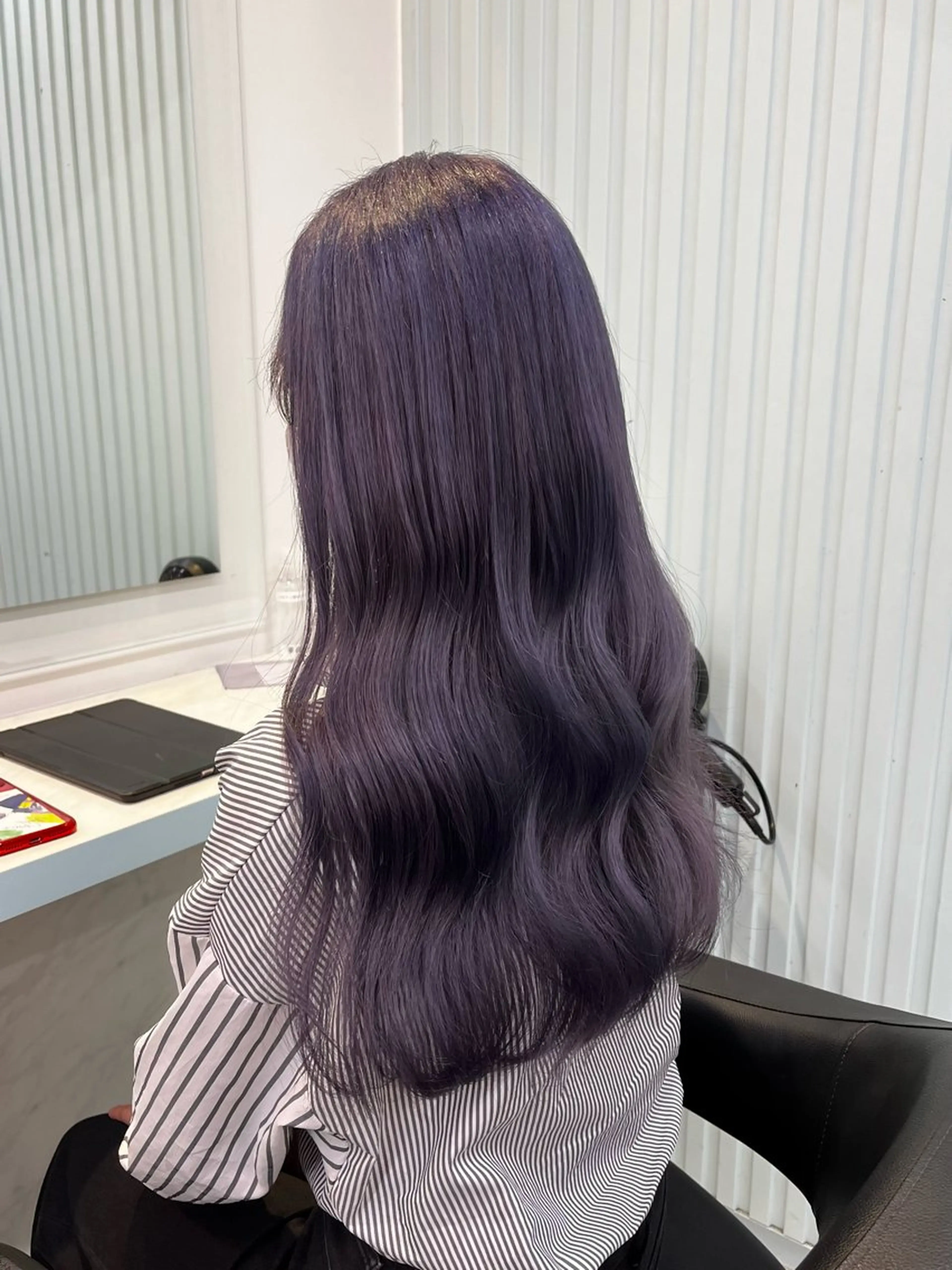 ロング カラー ヘアカラー トリートメント ブリーチカラー 🩵MIZUKIのヘアスタイル