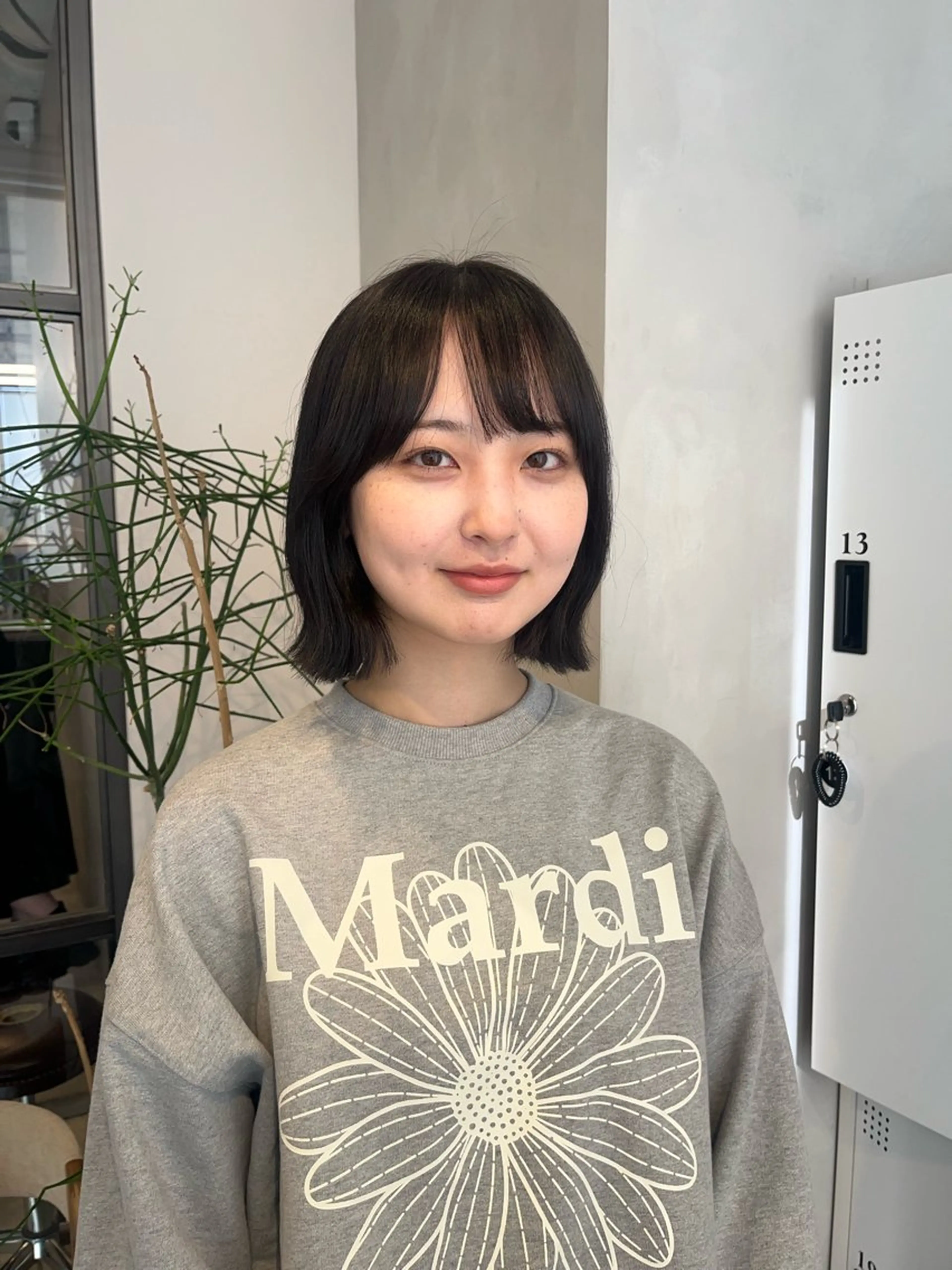 ショート カラー カット ヘアカラー トリートメント ボブ/ベージュ/ パーマ🪿近森ゆいのヘアスタイル