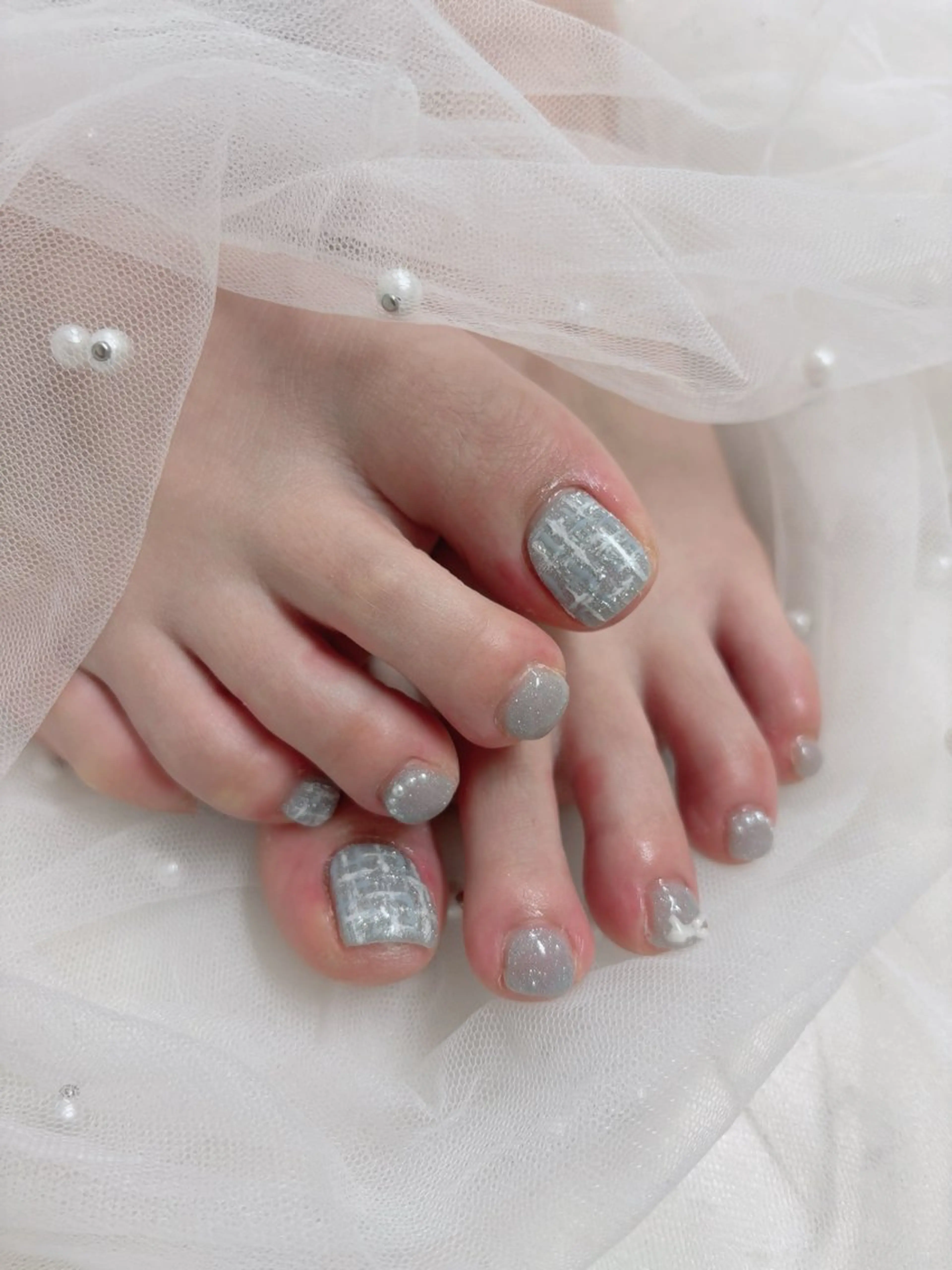 🐾ジェルオフ無料🐾フット90分アートし放題コース✨甘皮ケア込！の写真