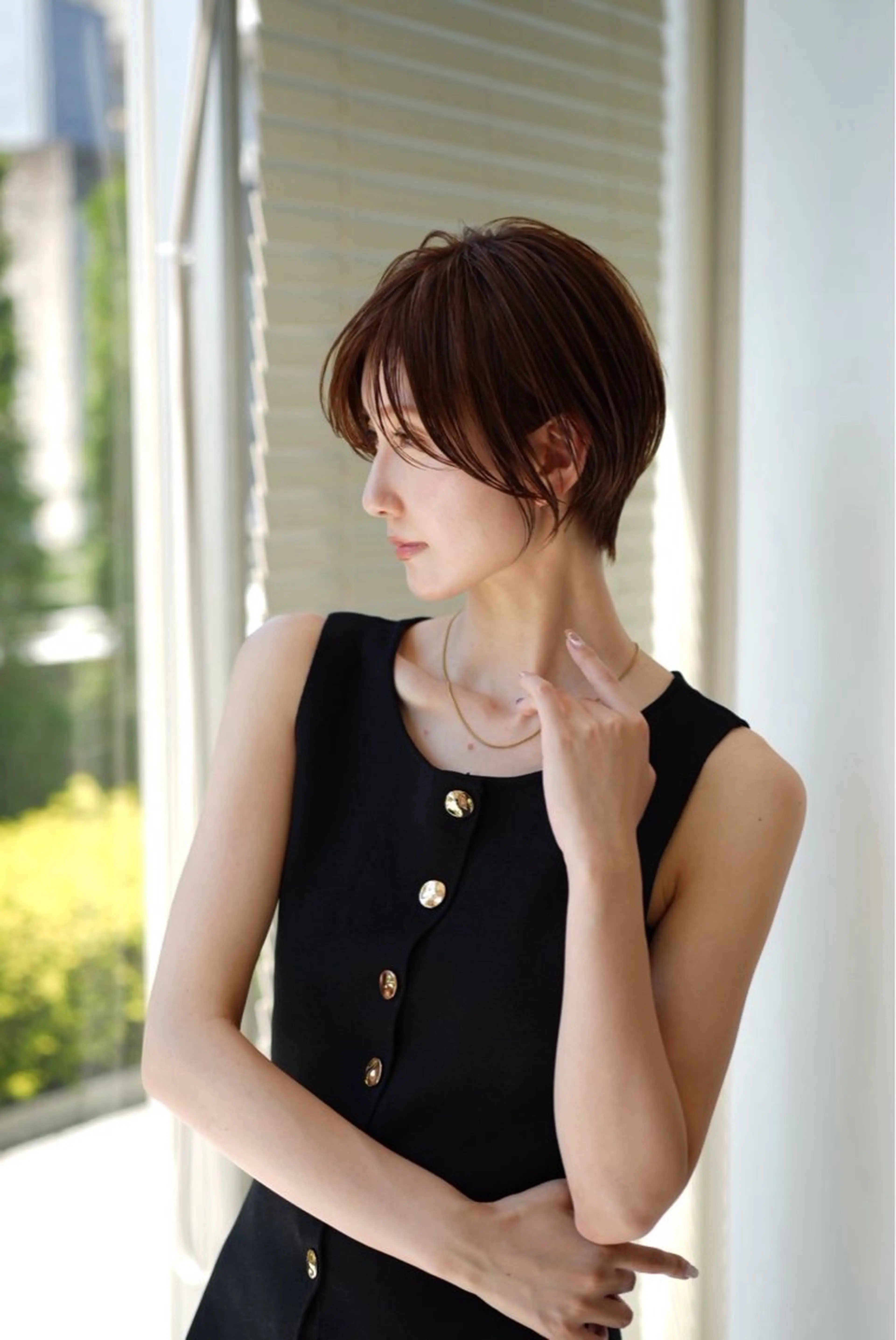 ショート カラー soigne 表参道【ソワネ】所属・八幡 空乃のヘアスタイル