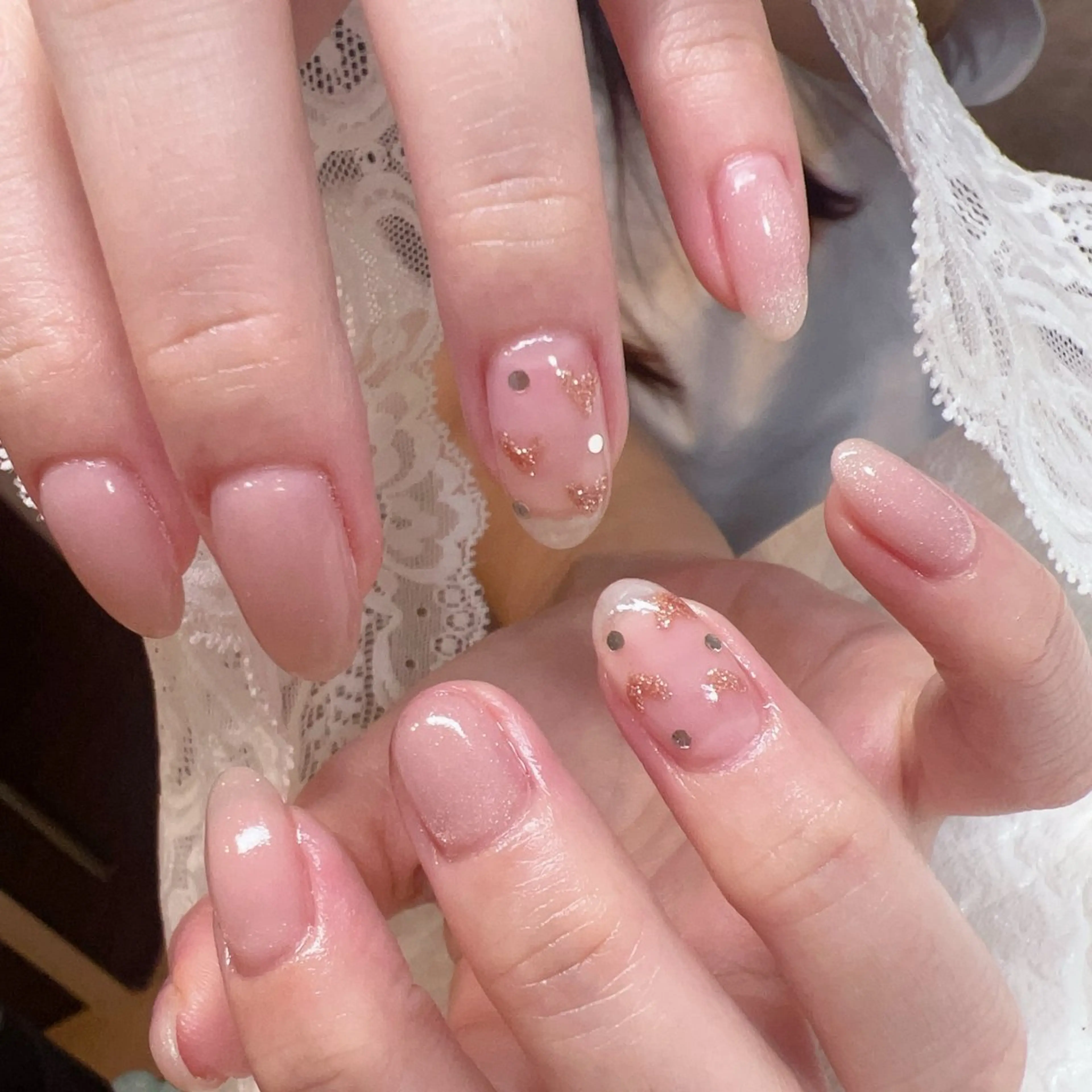 ネイル ハート Total Beauty Salon CURE 津田沼店所属・イエティ .のネイルデザイン