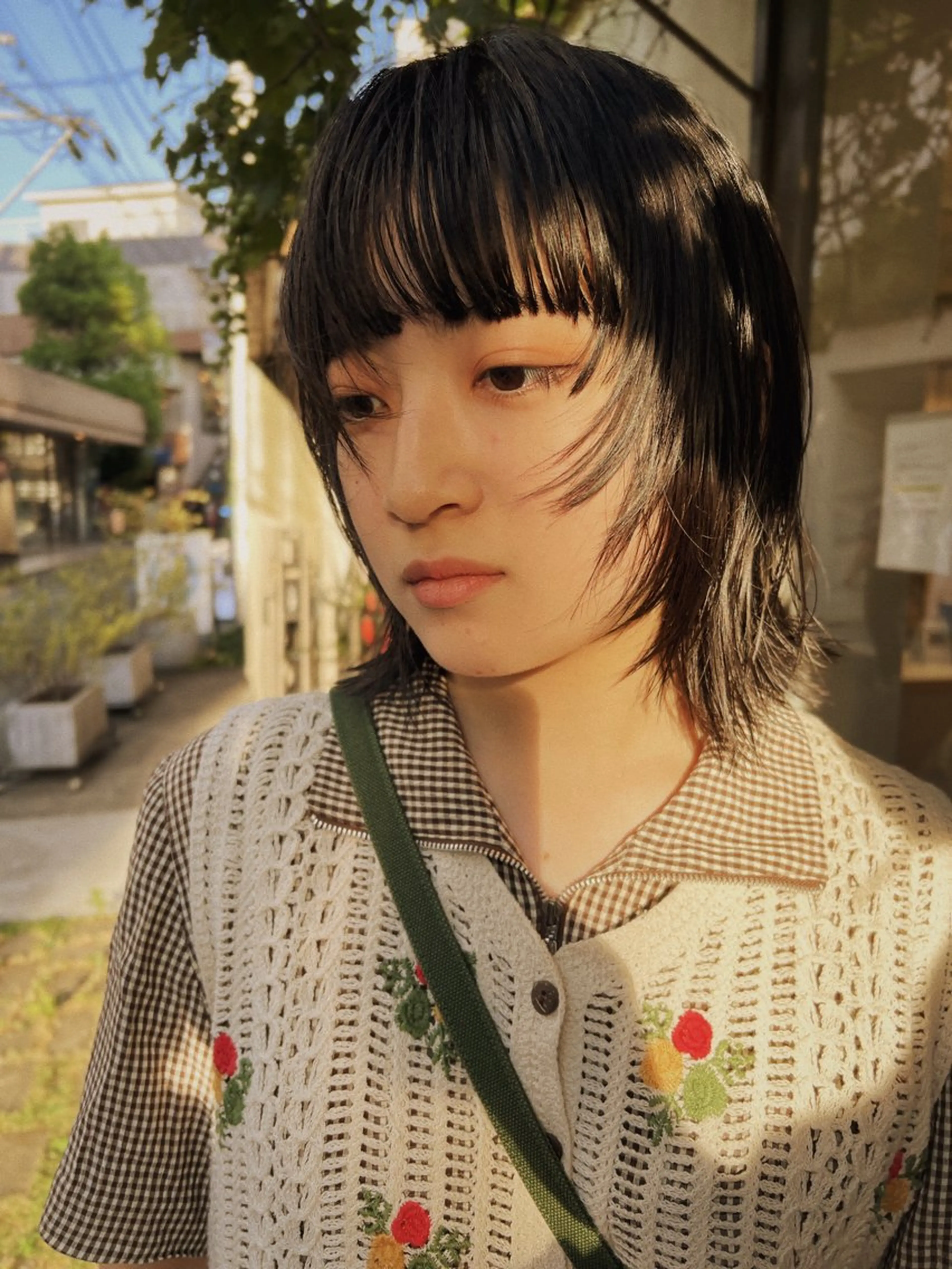 ストレートパーマの写真