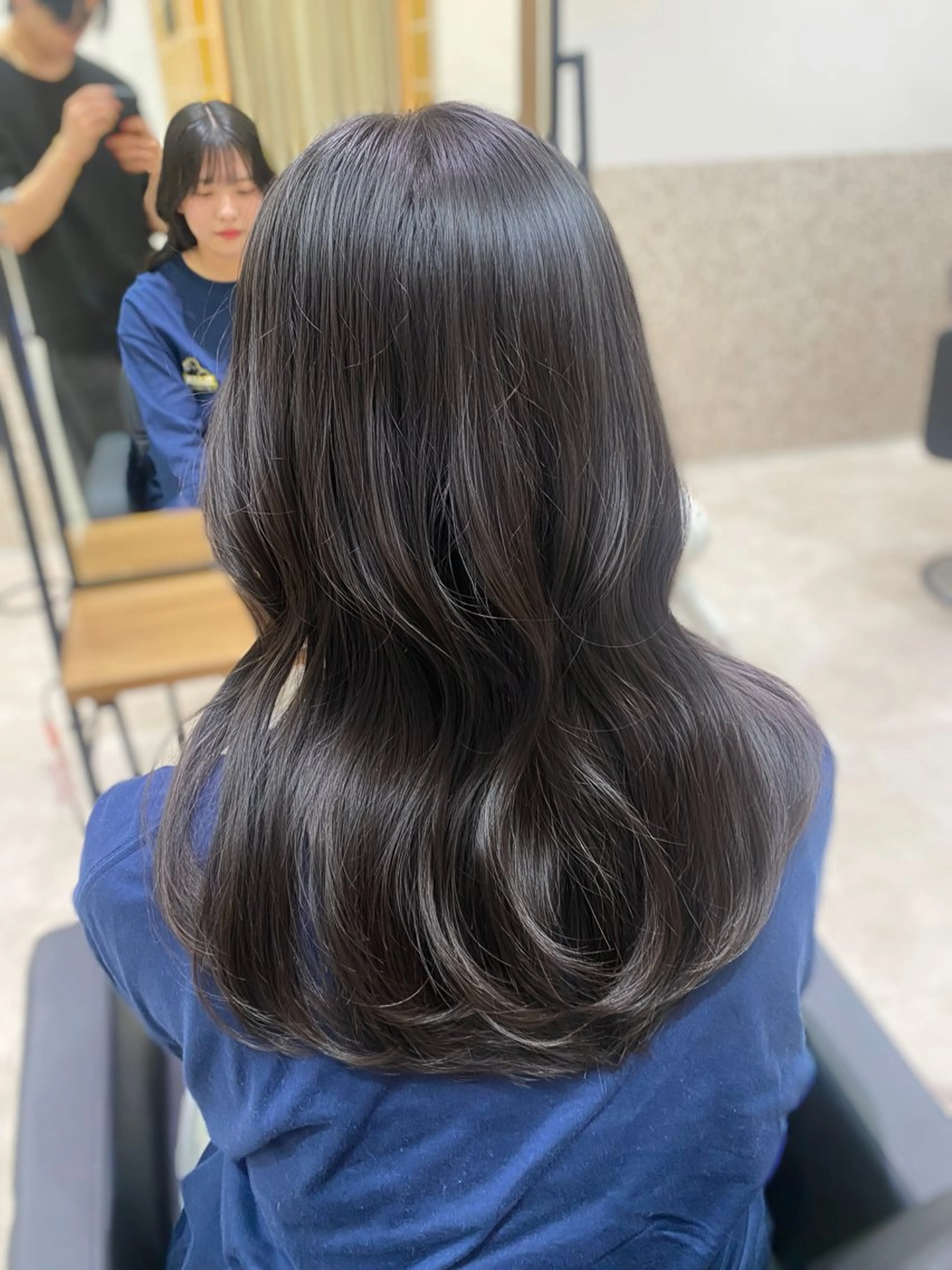 セミロング 佐藤 生基のヘアスタイル