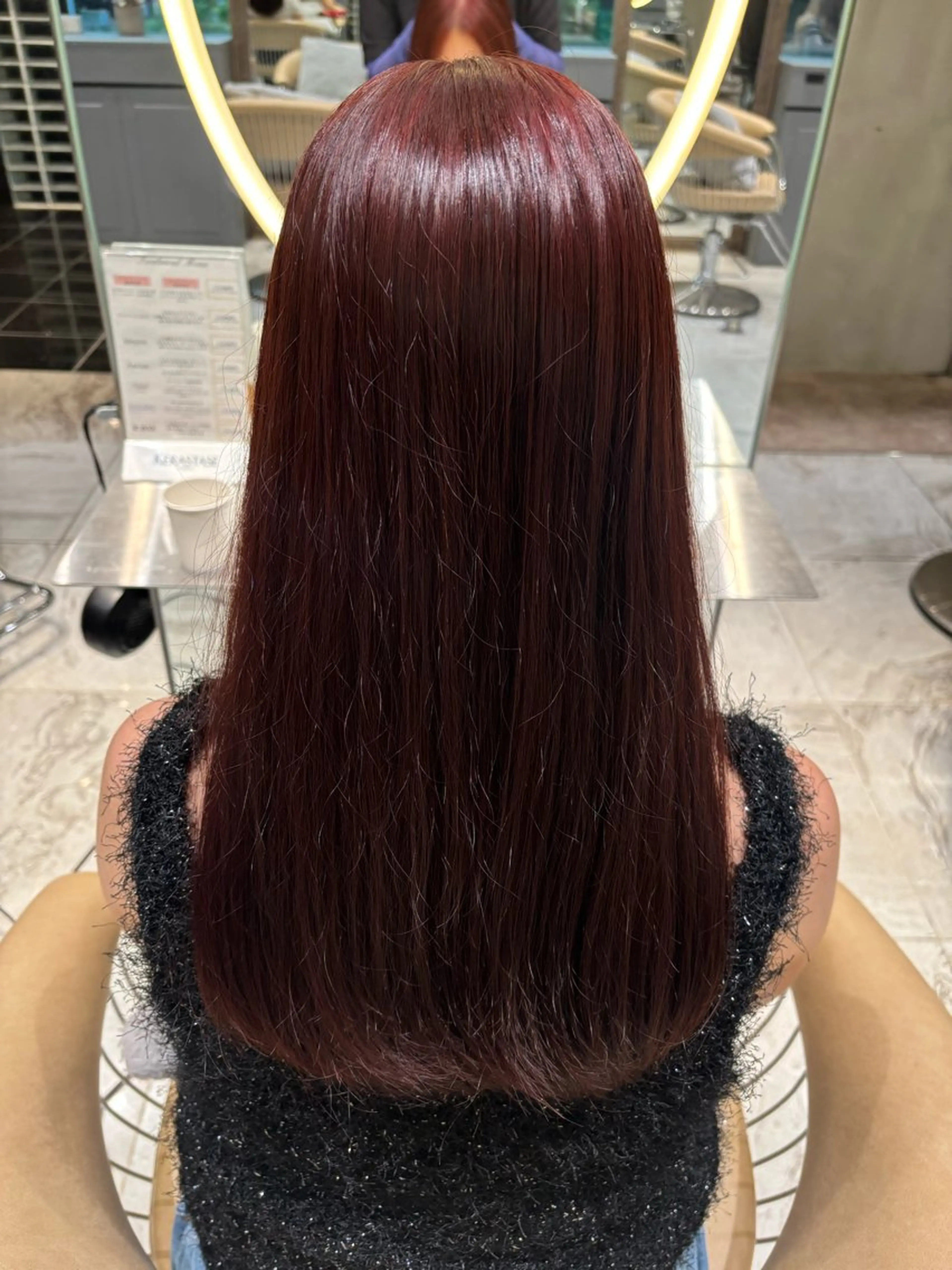 ロング 透明感カラー/艶髪 髪質改善/ayariのヘアスタイル