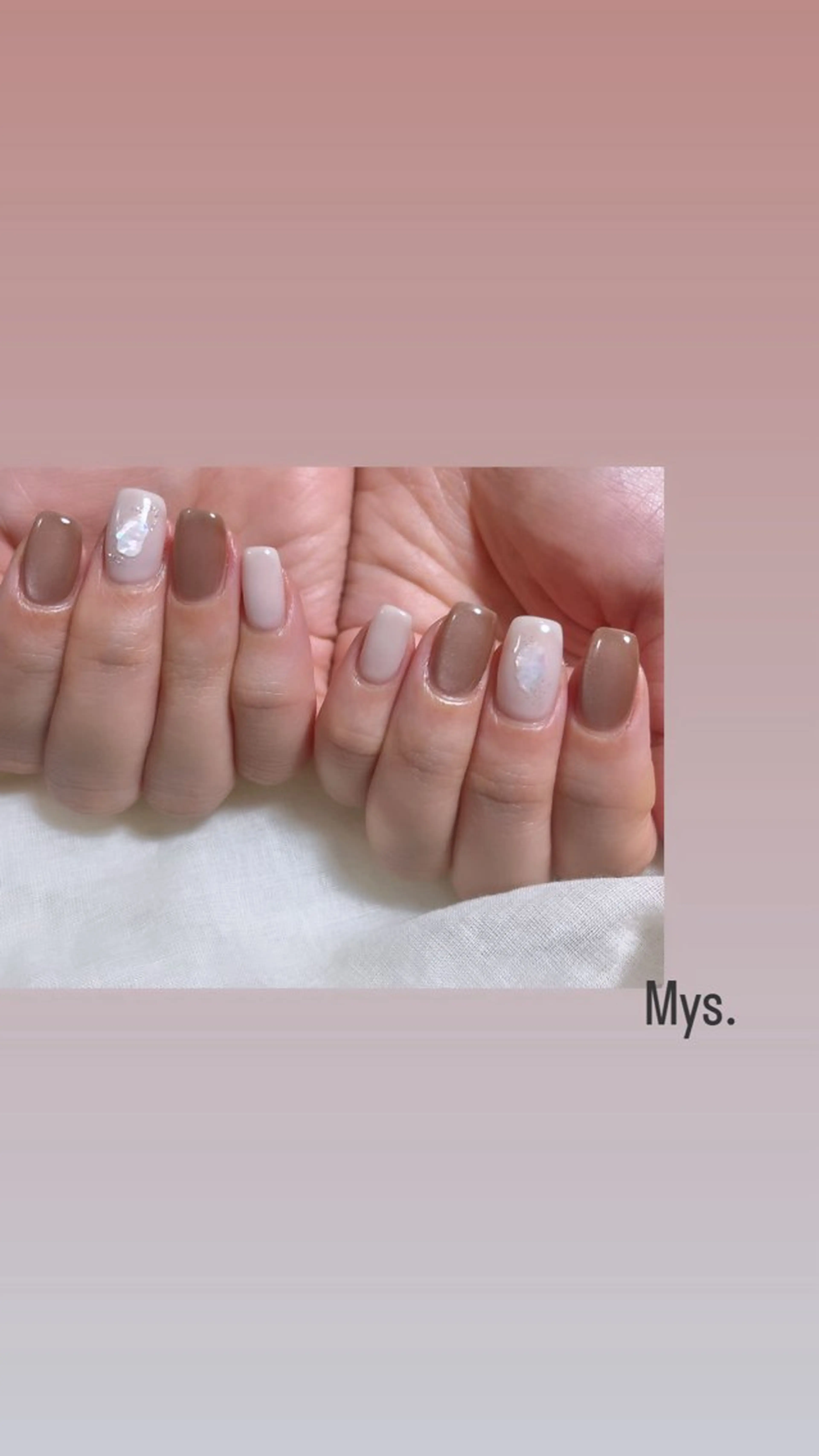 ネイル Mys. 松本結衣のネイルデザイン