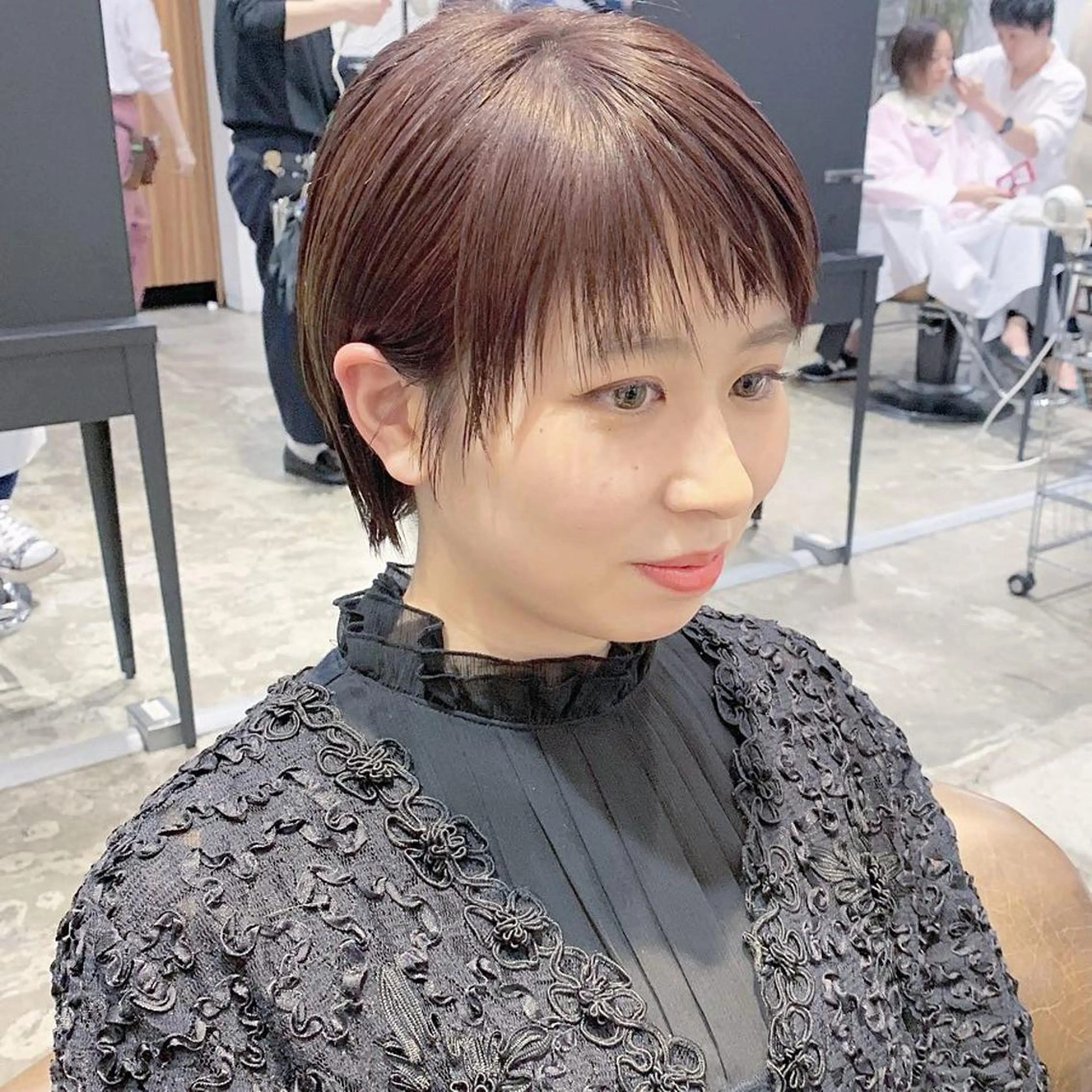ショート ショートヘア 古沢 新のヘアスタイル