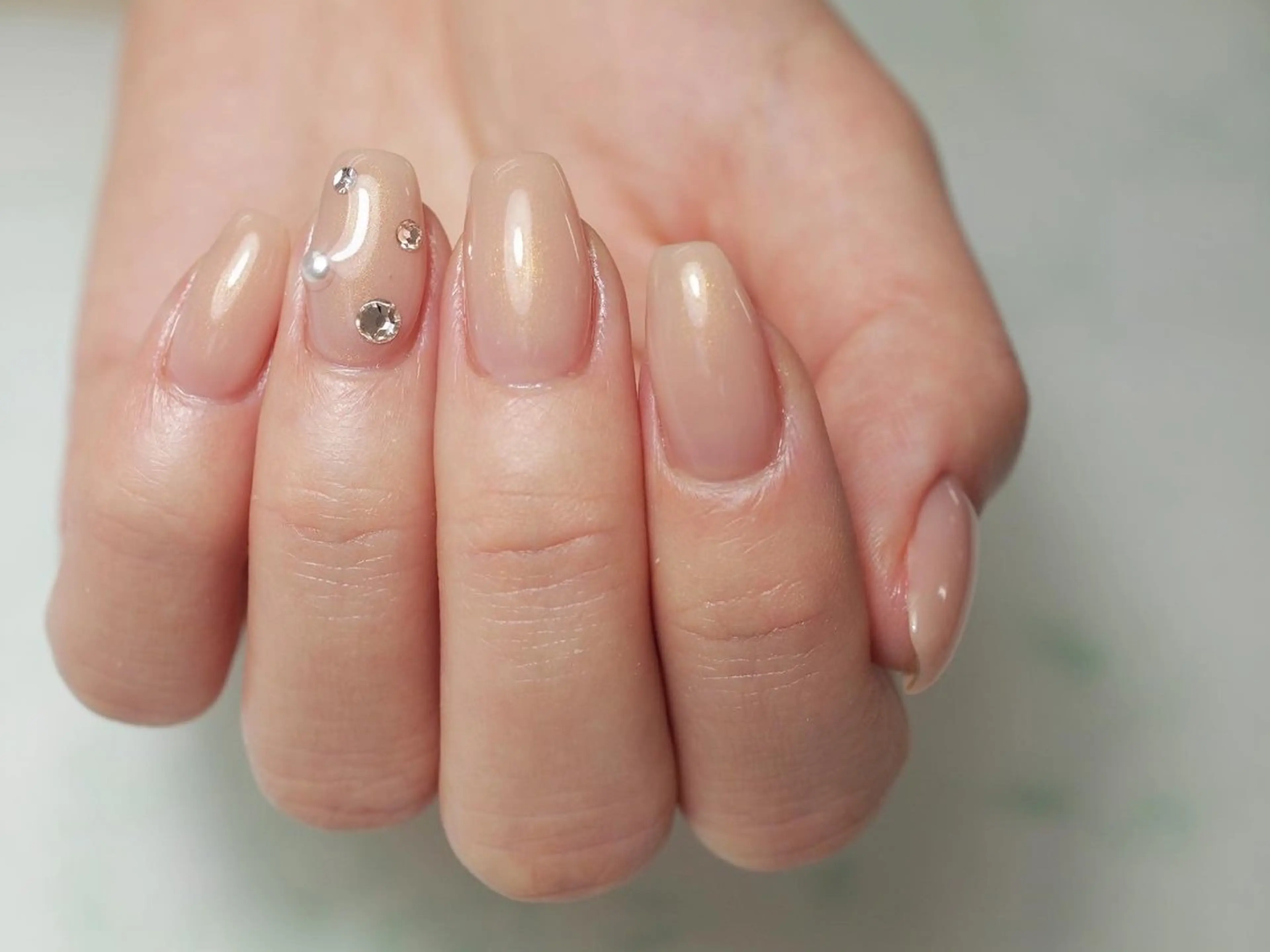 ネイル ジェルネイル ワンカラーネイル SOARNAIL所属・ソアネイル スタッフのネイルデザイン