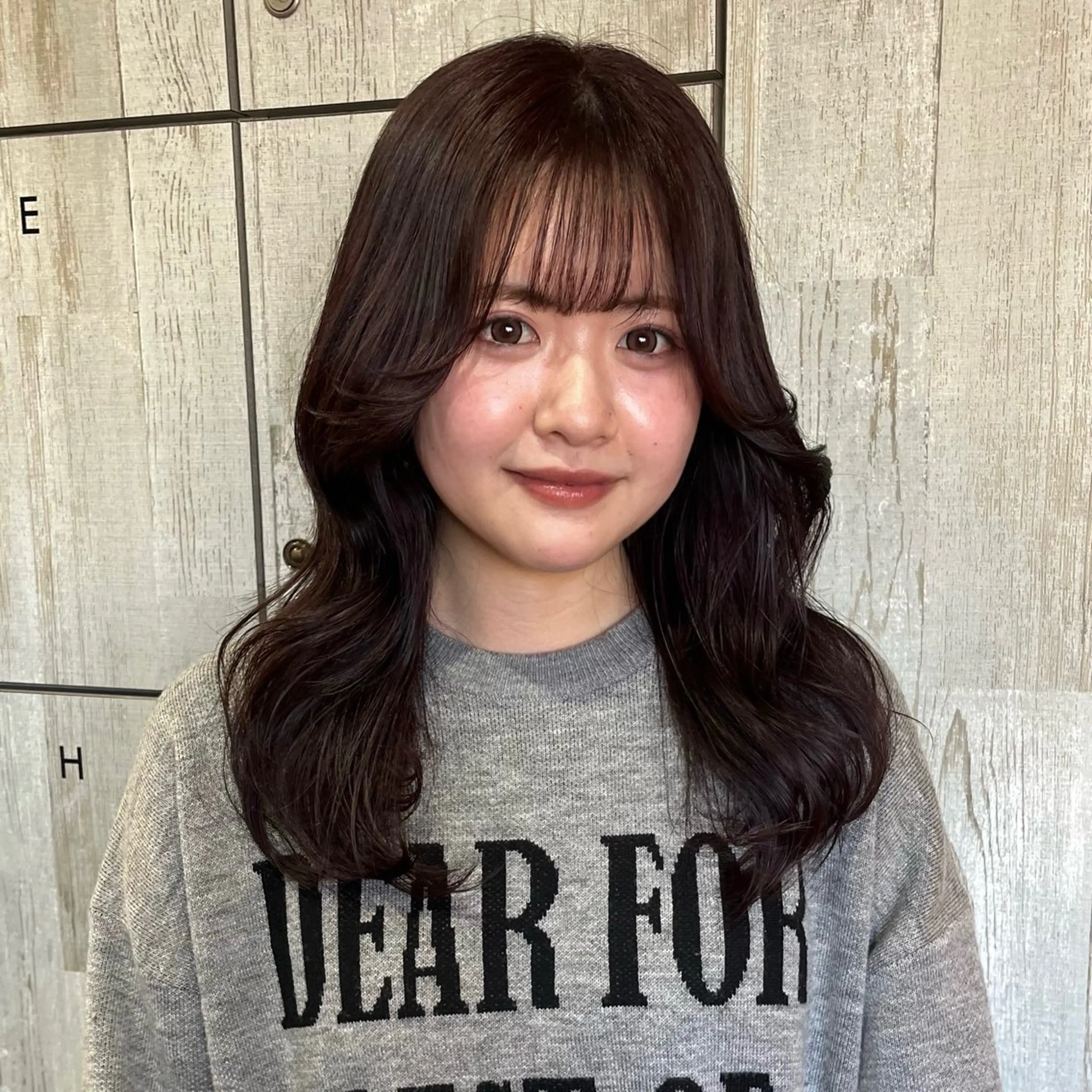 セミロング カラー カラー/韓国レイヤー /ブリーチ/hinaのヘアスタイル