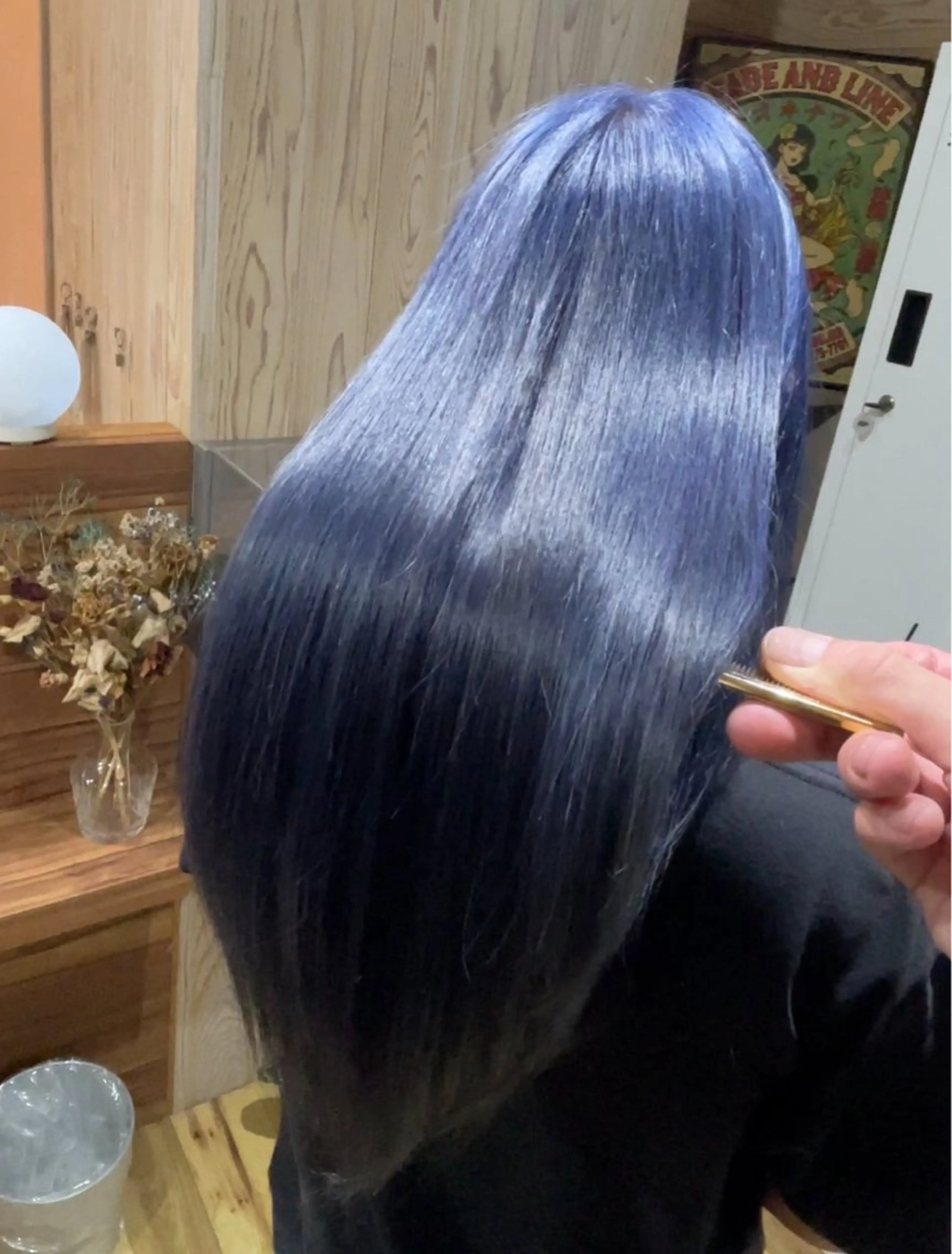 ロング 縮毛矯正 トリートメント NAO ☆のヘアスタイル