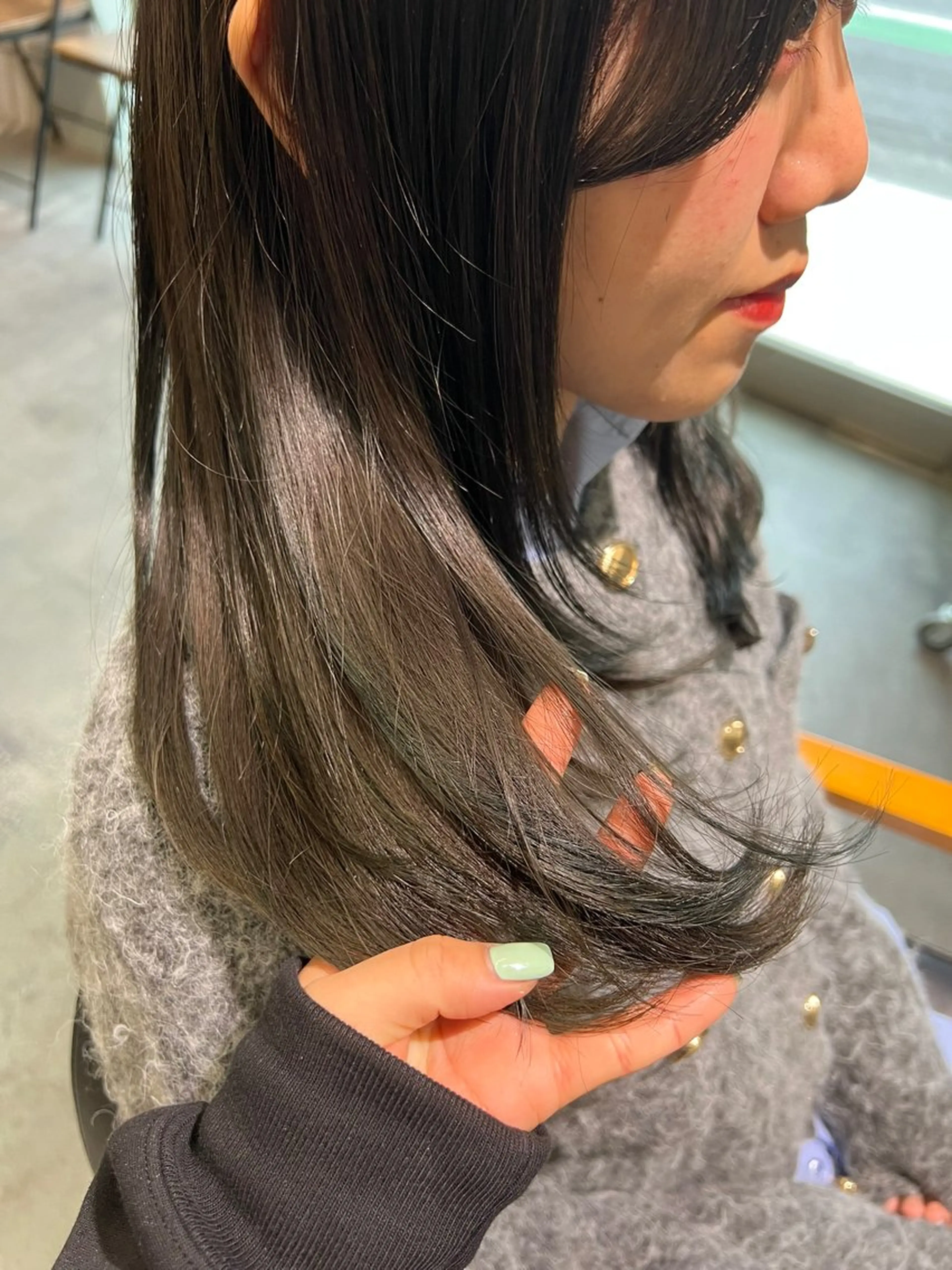 ロング morrow by suntown所属・💙AKANE ハイトーン特化💙のヘアスタイル