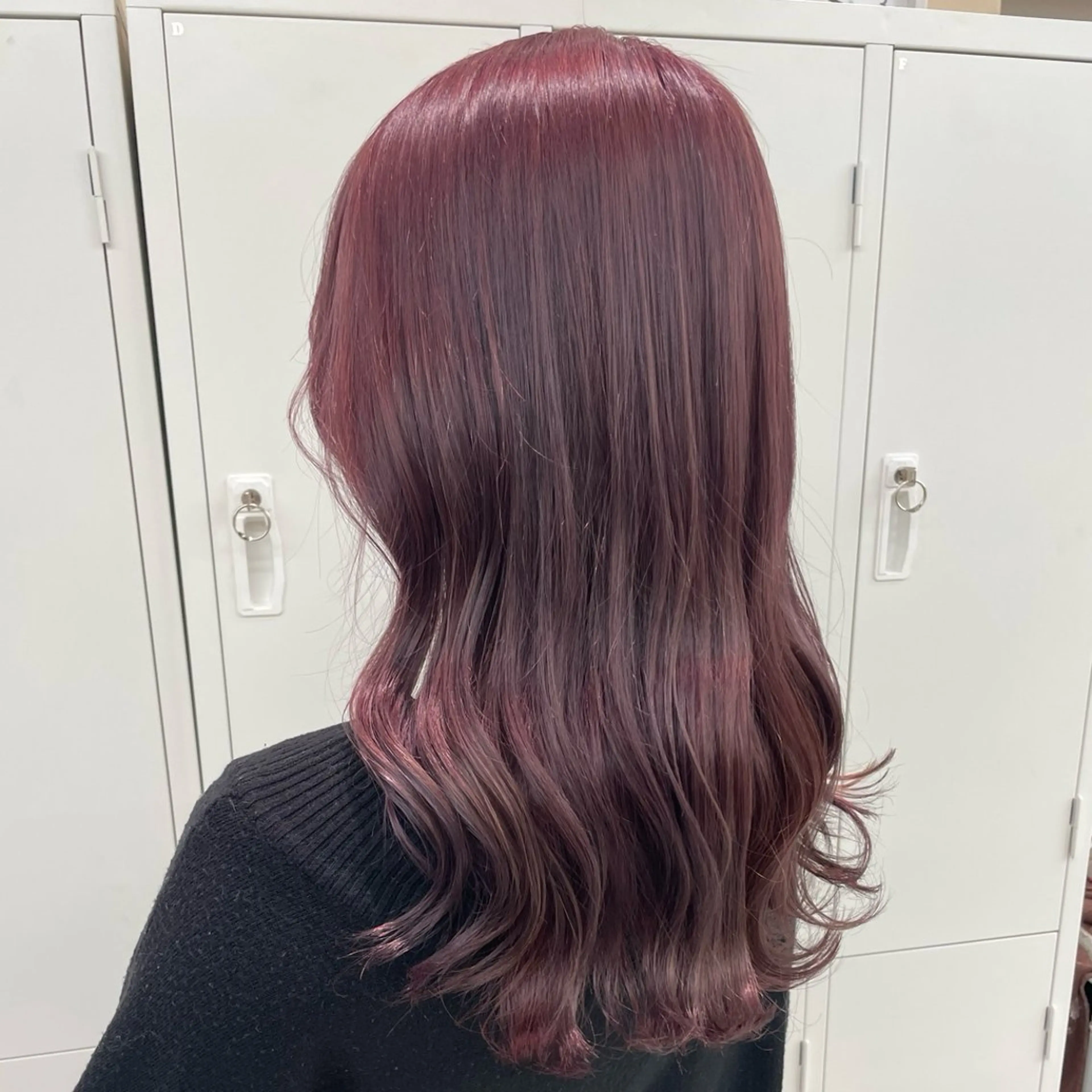 セミロング カラー ヘアカラー トリートメント 奥山義進/大宮 /ダブルカラーのヘアスタイル