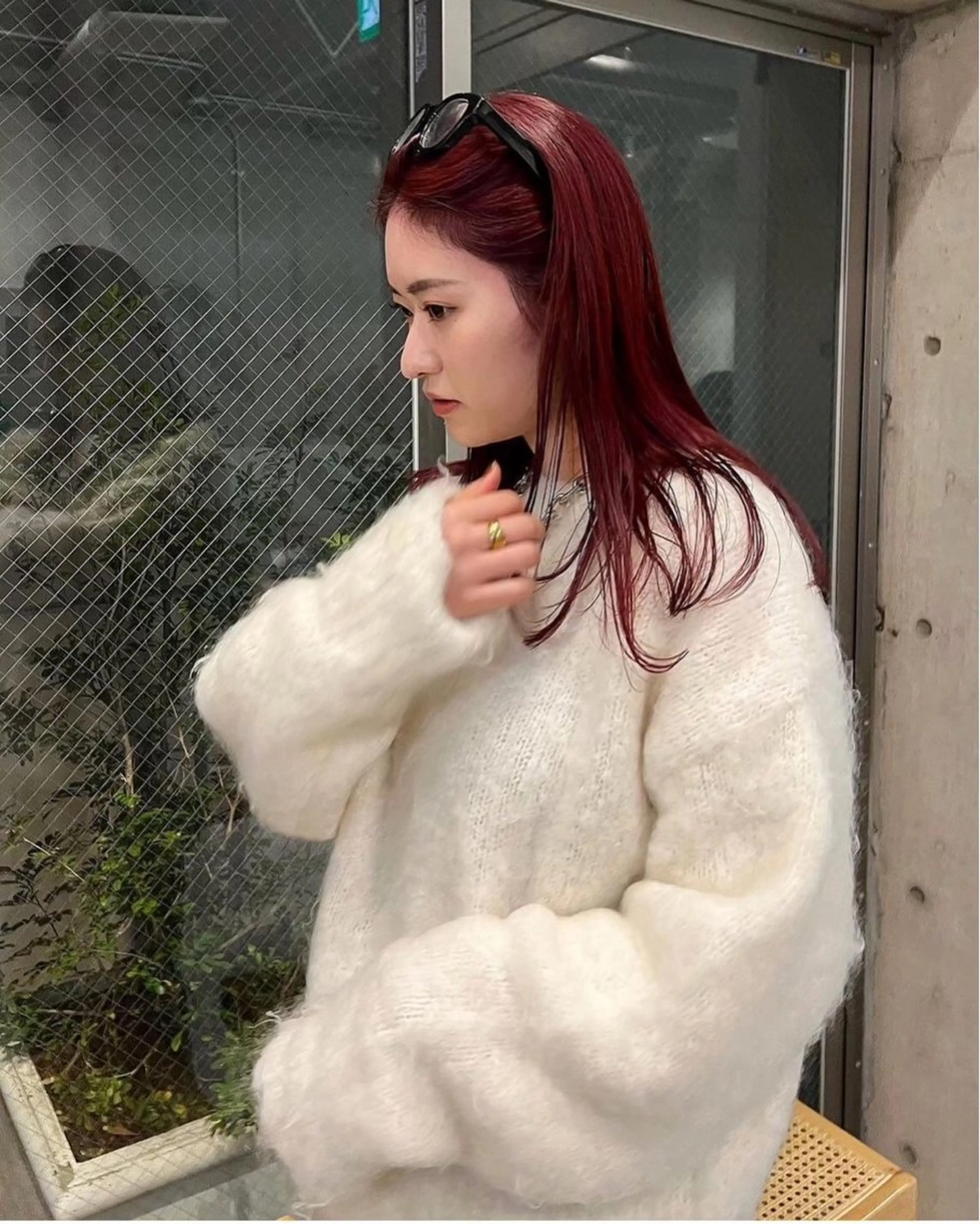 ロング カラー 🎀優姫 🎀  韓国レイヤーのヘアスタイル