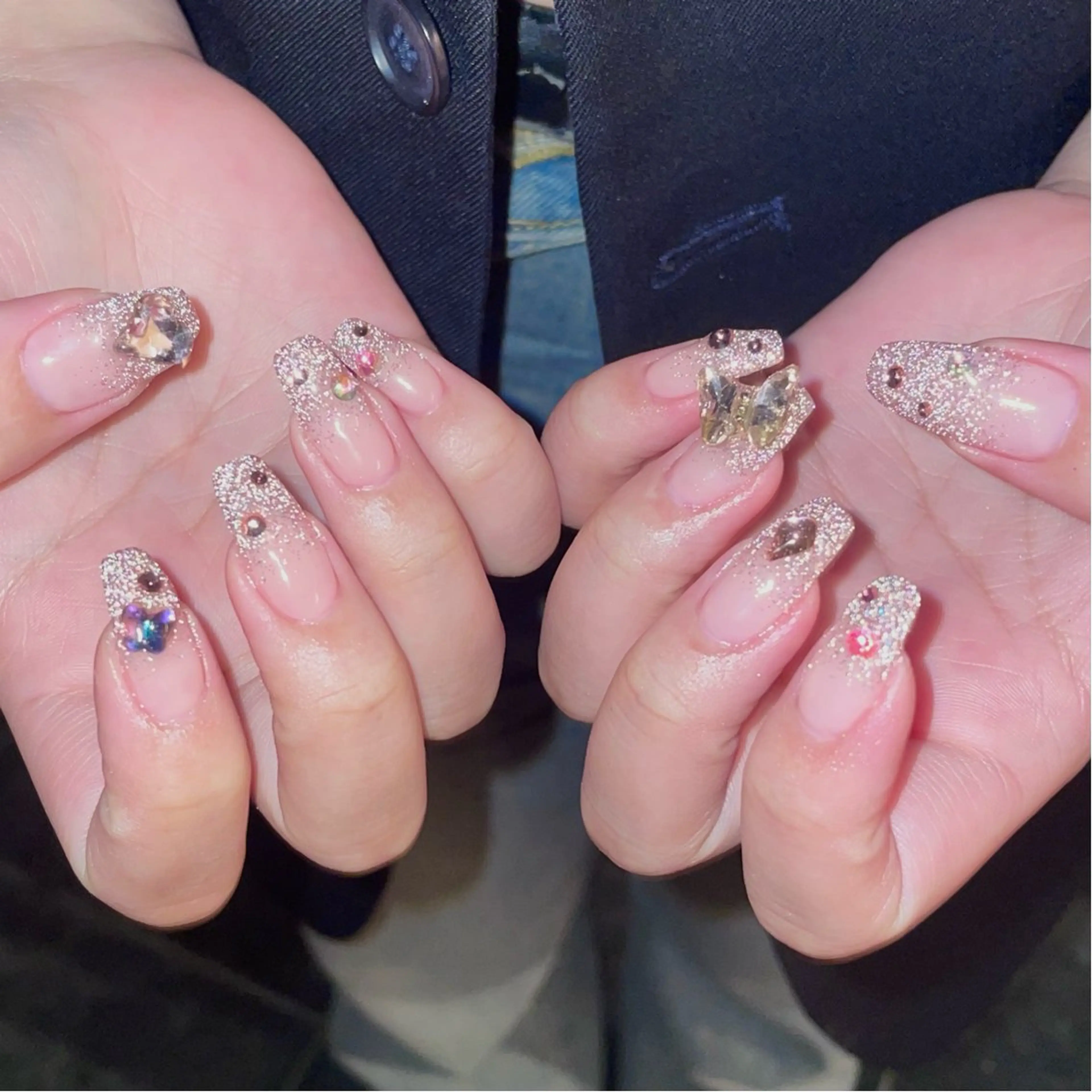 ネイル フラッシュネイル ハンドネイル Nail ヌシん家 AKANEのネイルデザイン