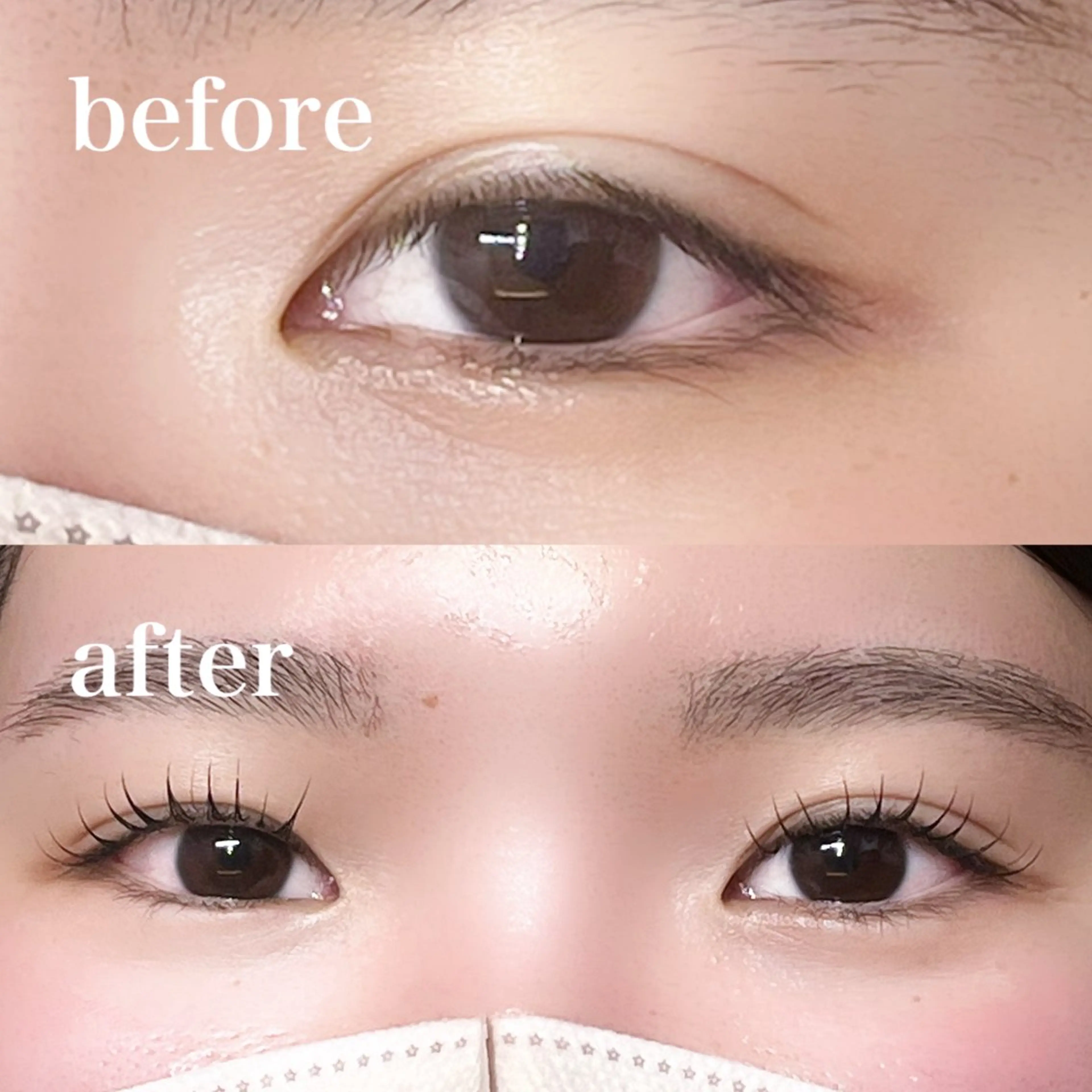 マツエク・マツパ ナチュラル パリジェンヌラッシュリフト まつげパーマ 仙台/束感まつげ💐 🎀Mizukiのマツエク・マツパデザイン