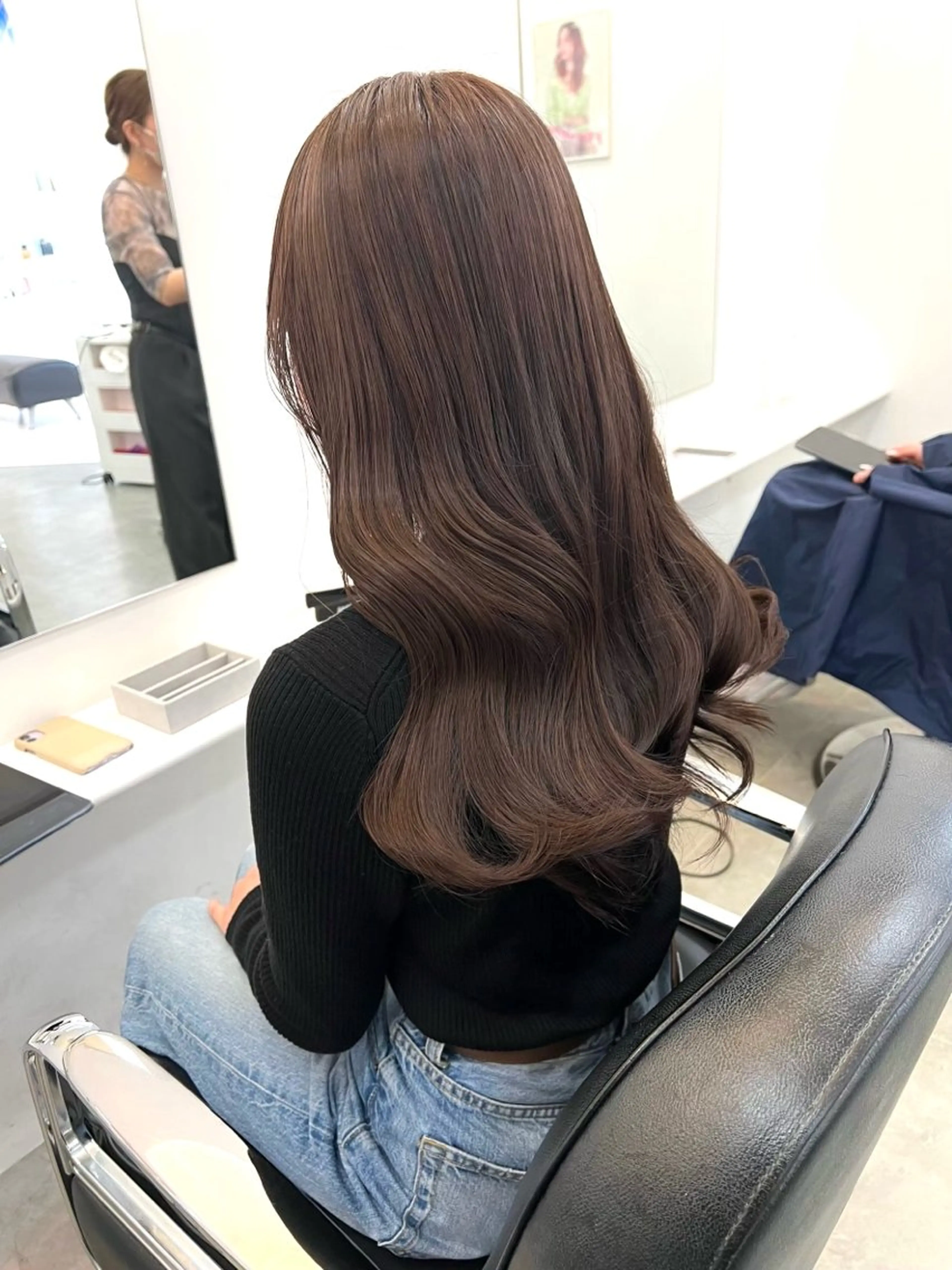 ロング カラー ヘアカラー Parve  Mix 🫧梶川虹のヘアスタイル