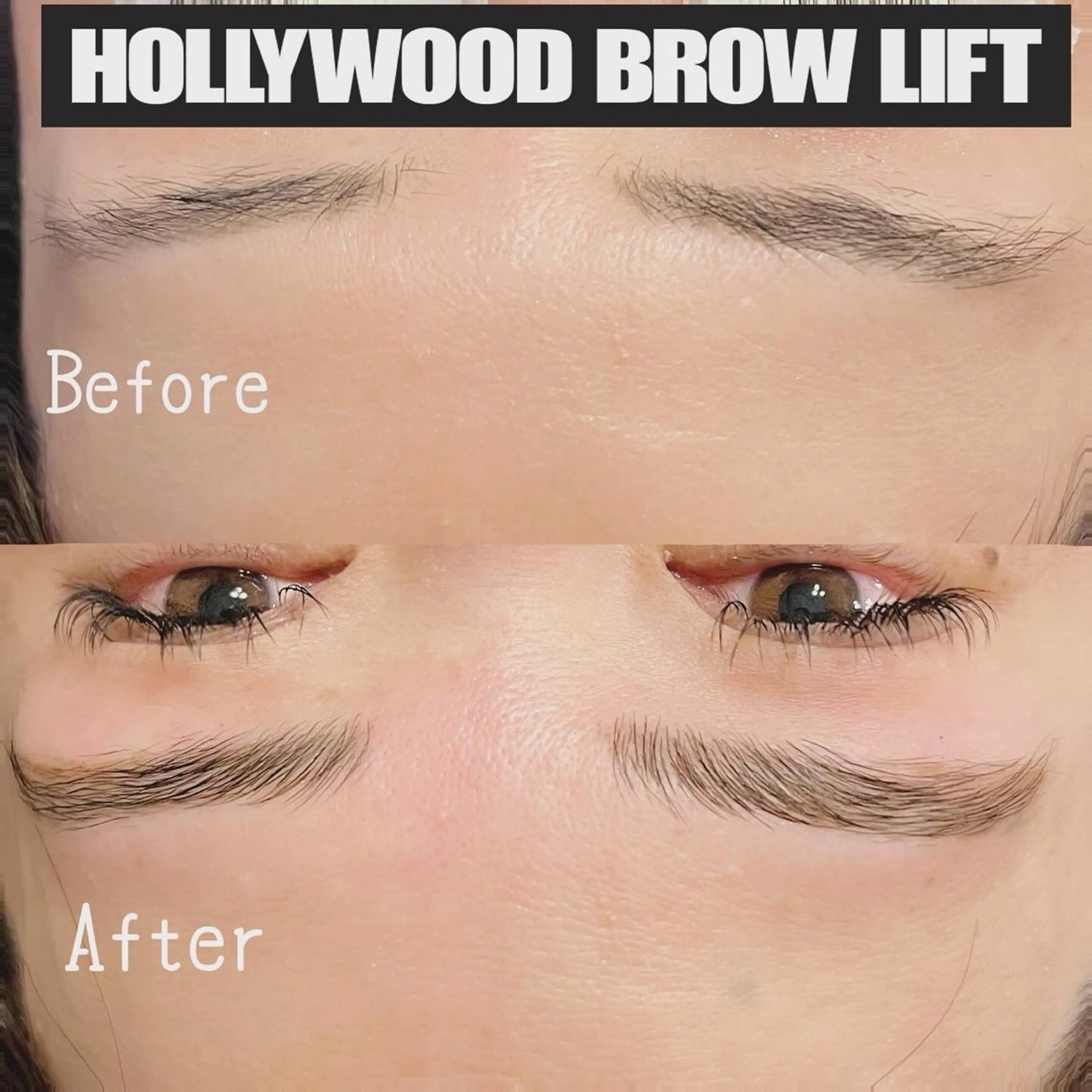 アイブロウ ハリウッドブロウリフト tiare所属・Tiare さおりのマツエク・マツパデザイン