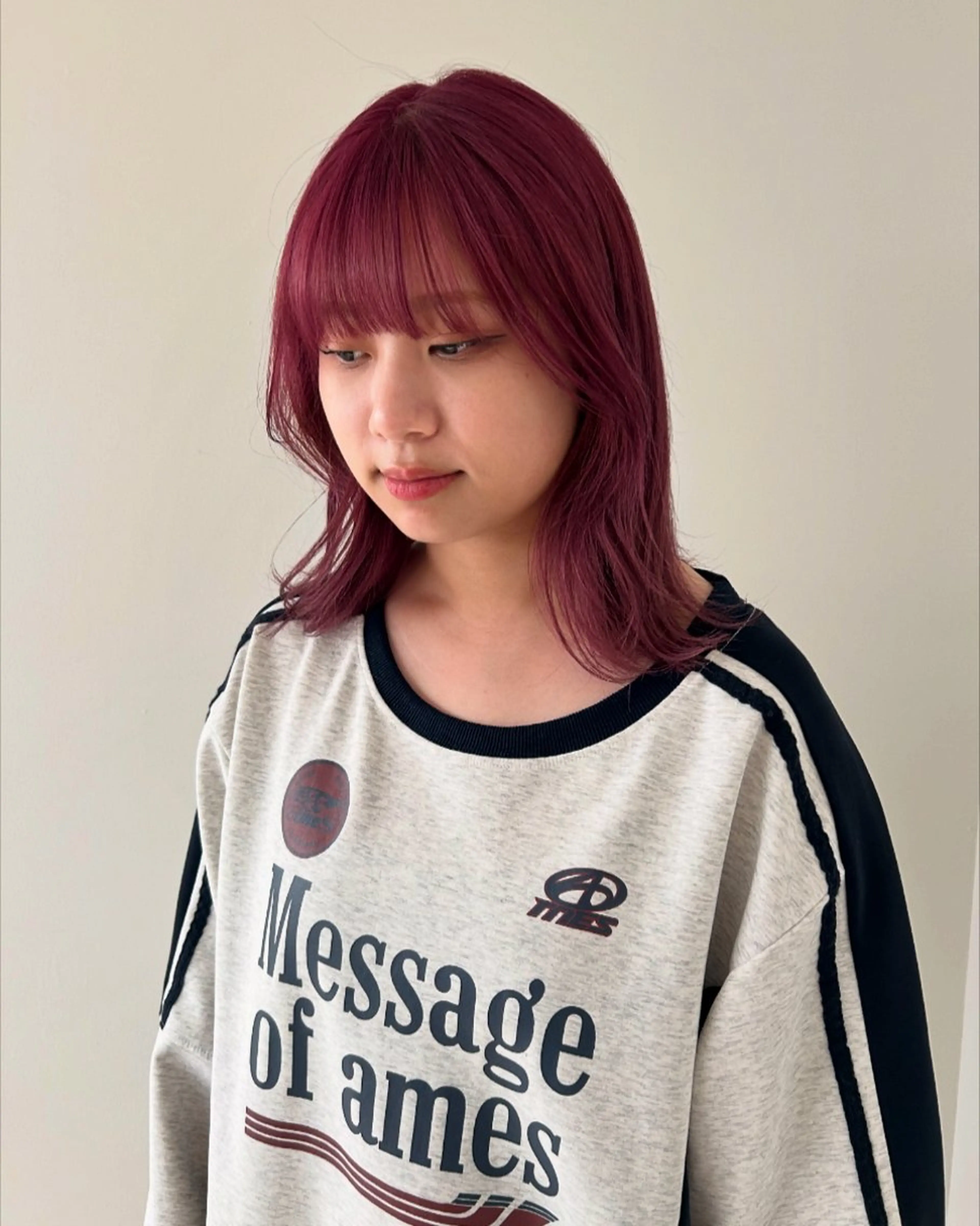 ミディアム カラー ヘアカラー トリートメント ケアパーマ/ブリーチ daisukeのヘアスタイル