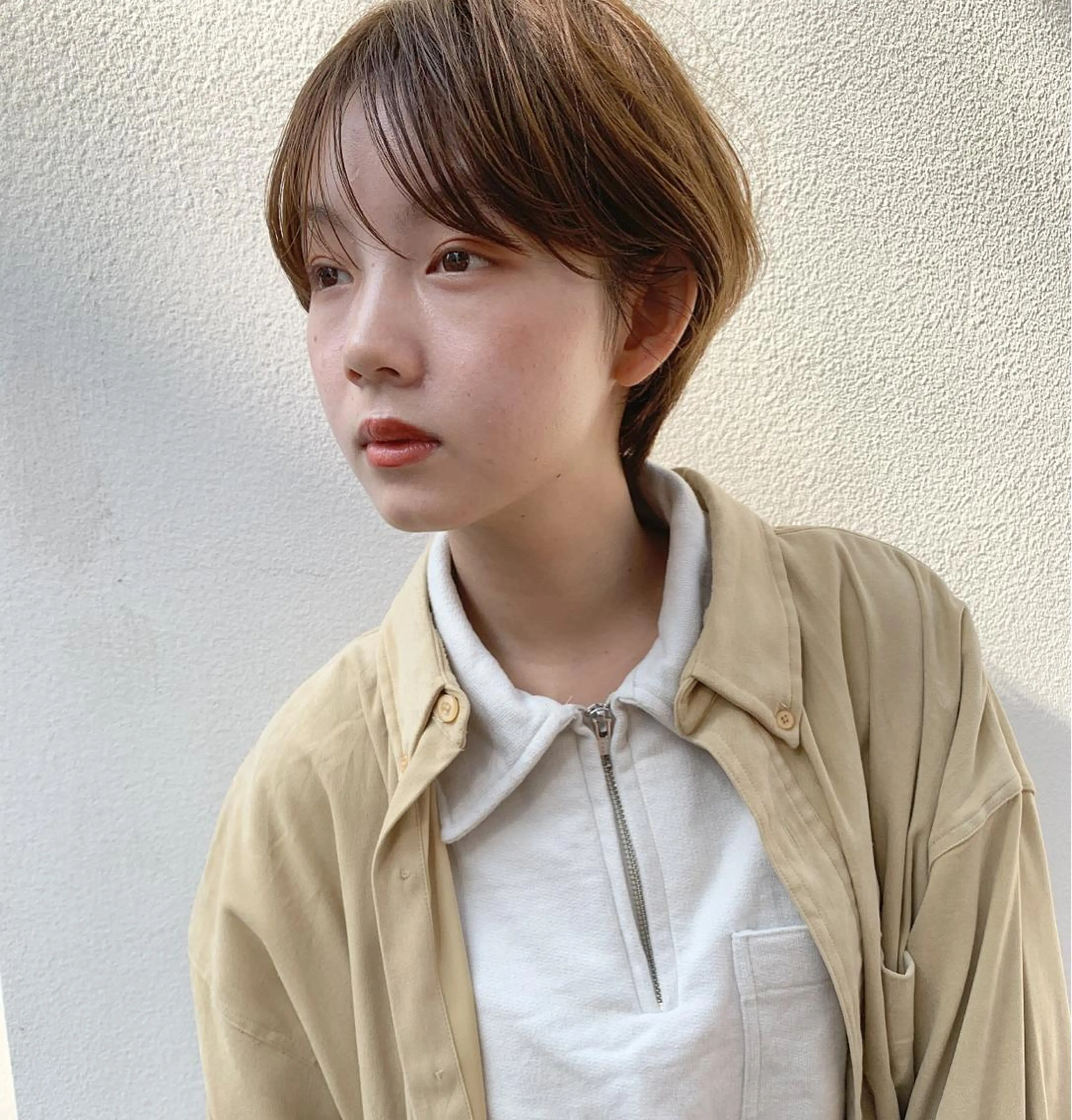 ショート カラー ベージュカラー カット ヘアカラー トリートメント 🧼柴田 健太郎🧼のヘアスタイル