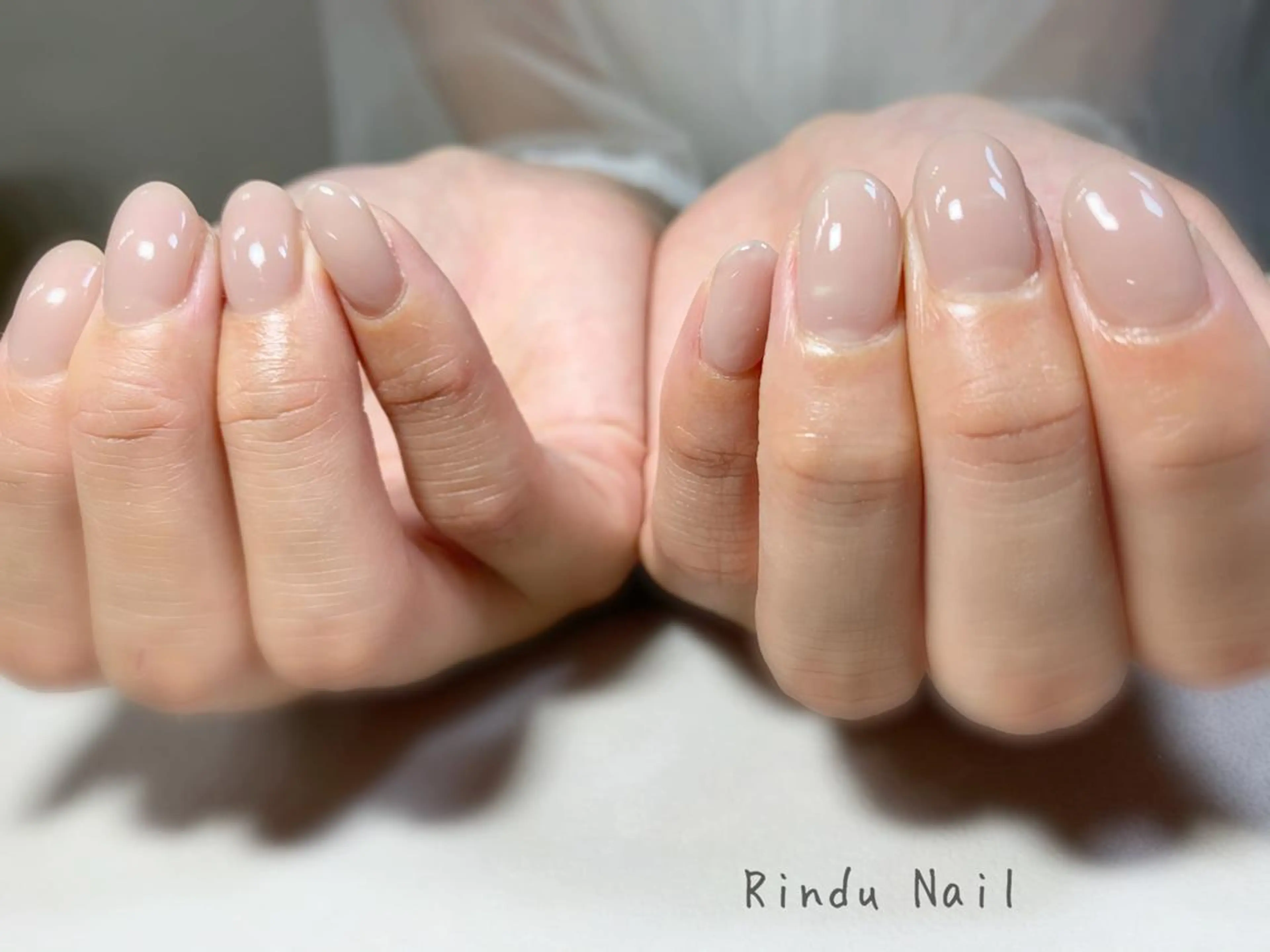 ネイル ワンカラーネイル Rindu Nail 名駅miniのネイルデザイン