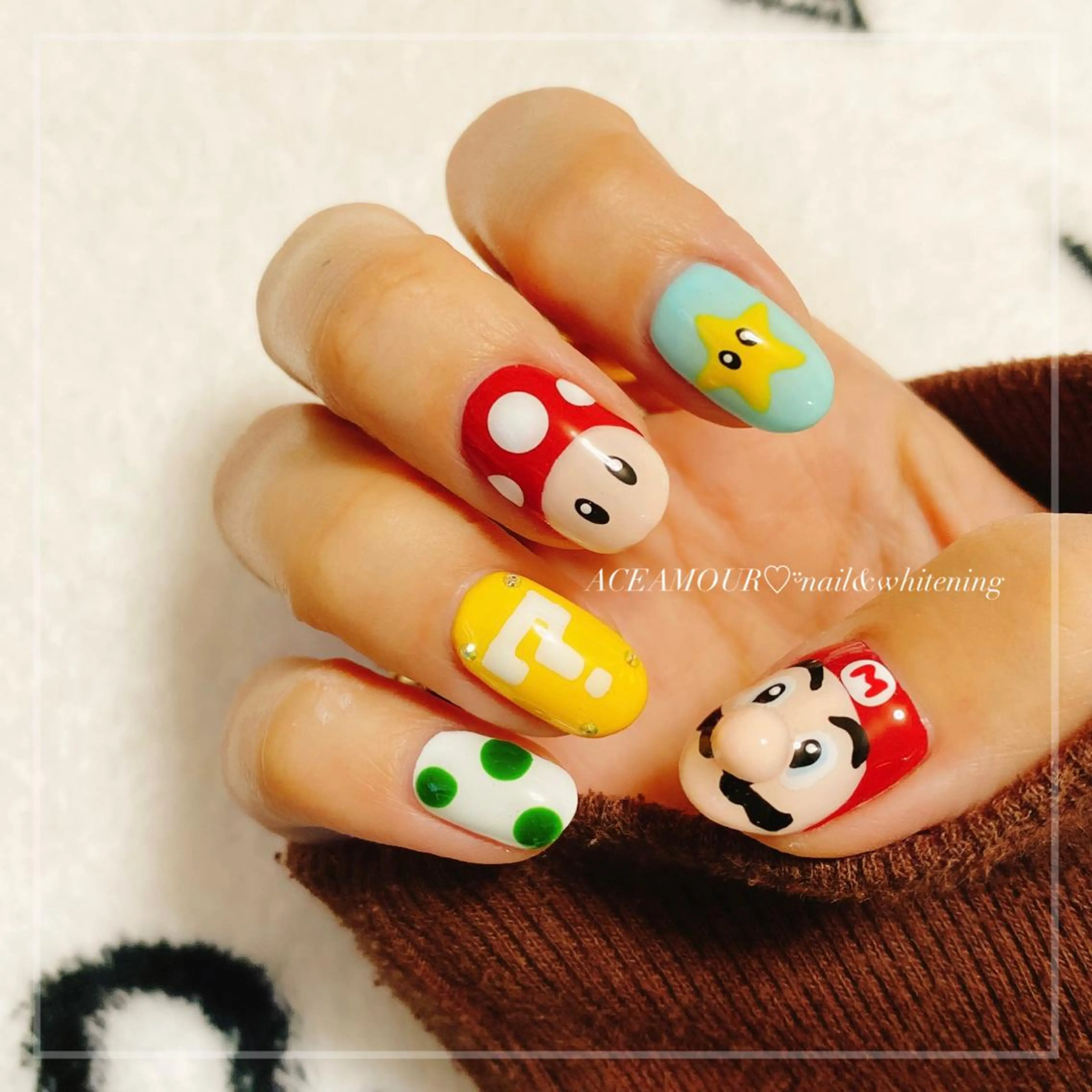 ネイル ネイル/耳つぼ /新ホワイトニングのネイルデザイン