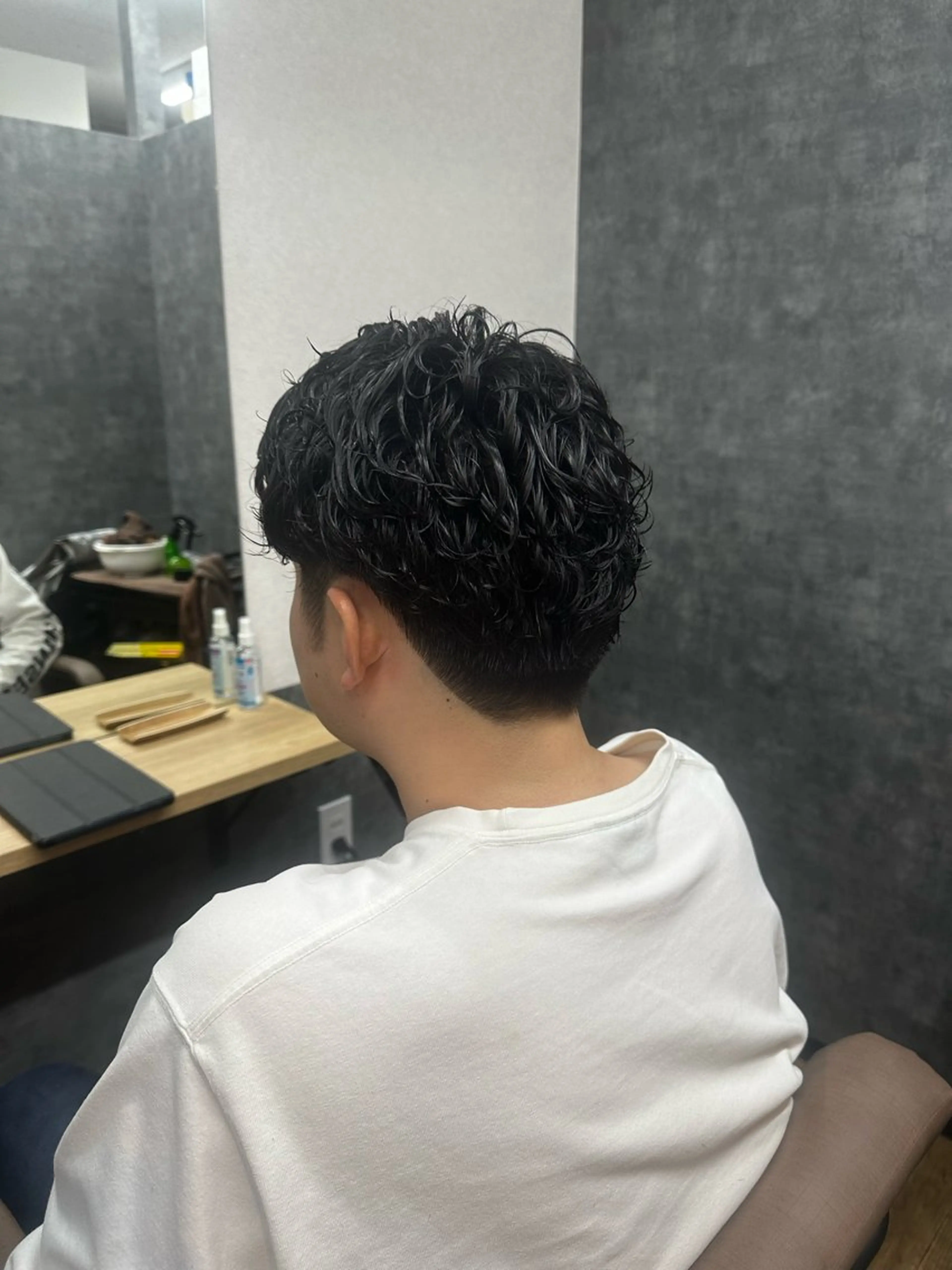 パーマ メンズ カット パーマ TELA HAIR南流山店所属・TELA HAIR Annaのヘアスタイル