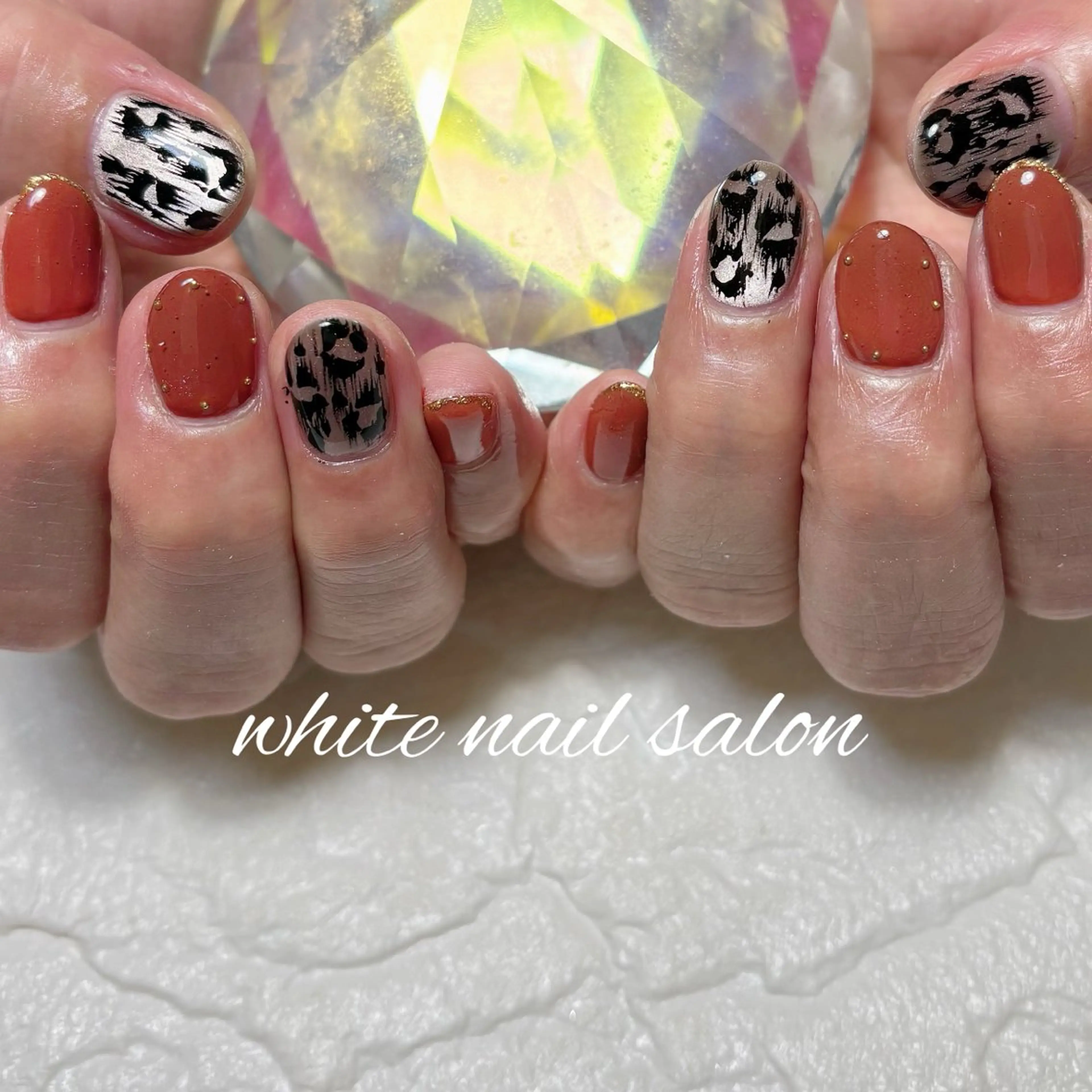 ネイル フットネイル ハンドネイル white nail salonのネイルデザイン