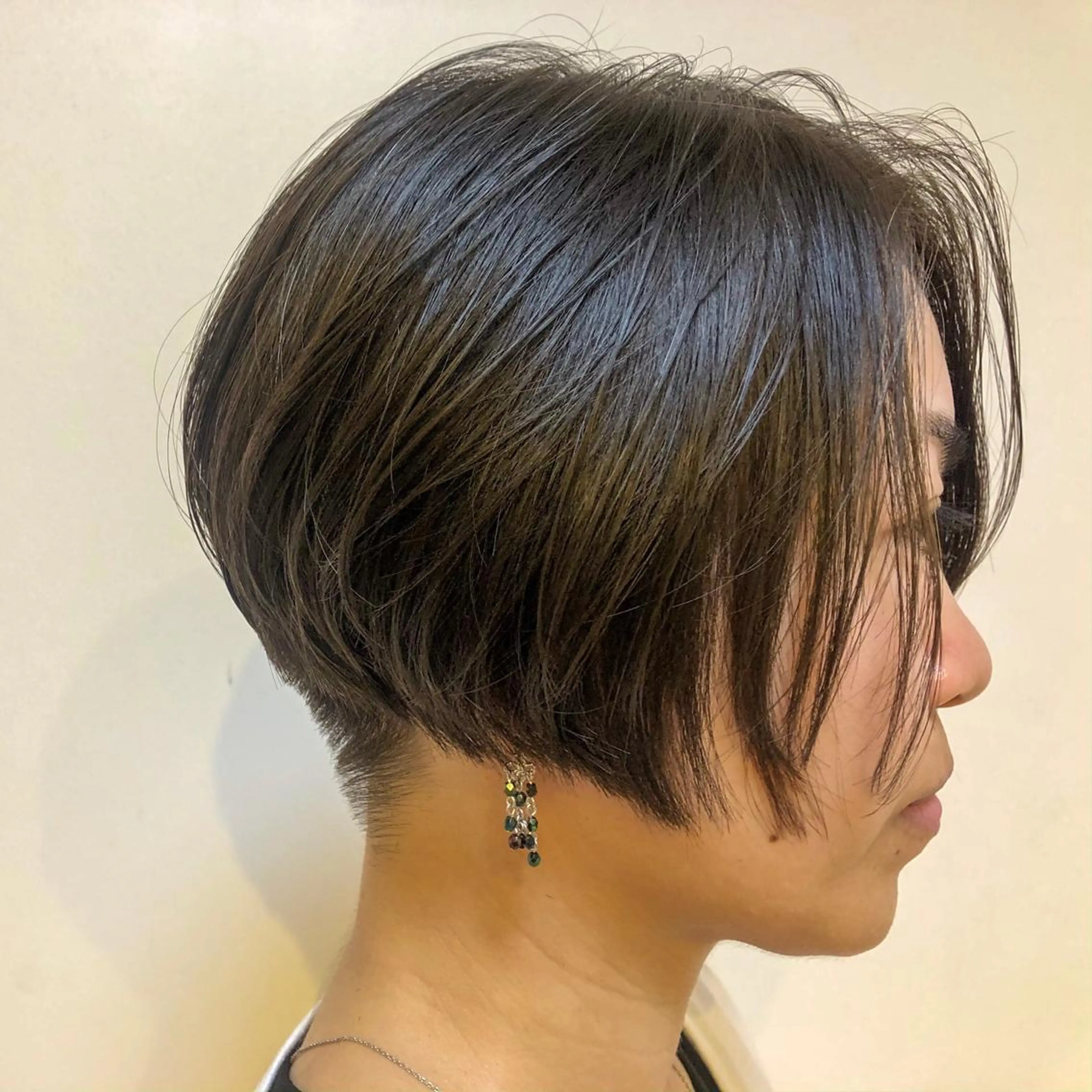 ショート ショートボブ ボブ ショートヘア 尾籠 美幸 （オゴモリ ミユキ）のヘアスタイル