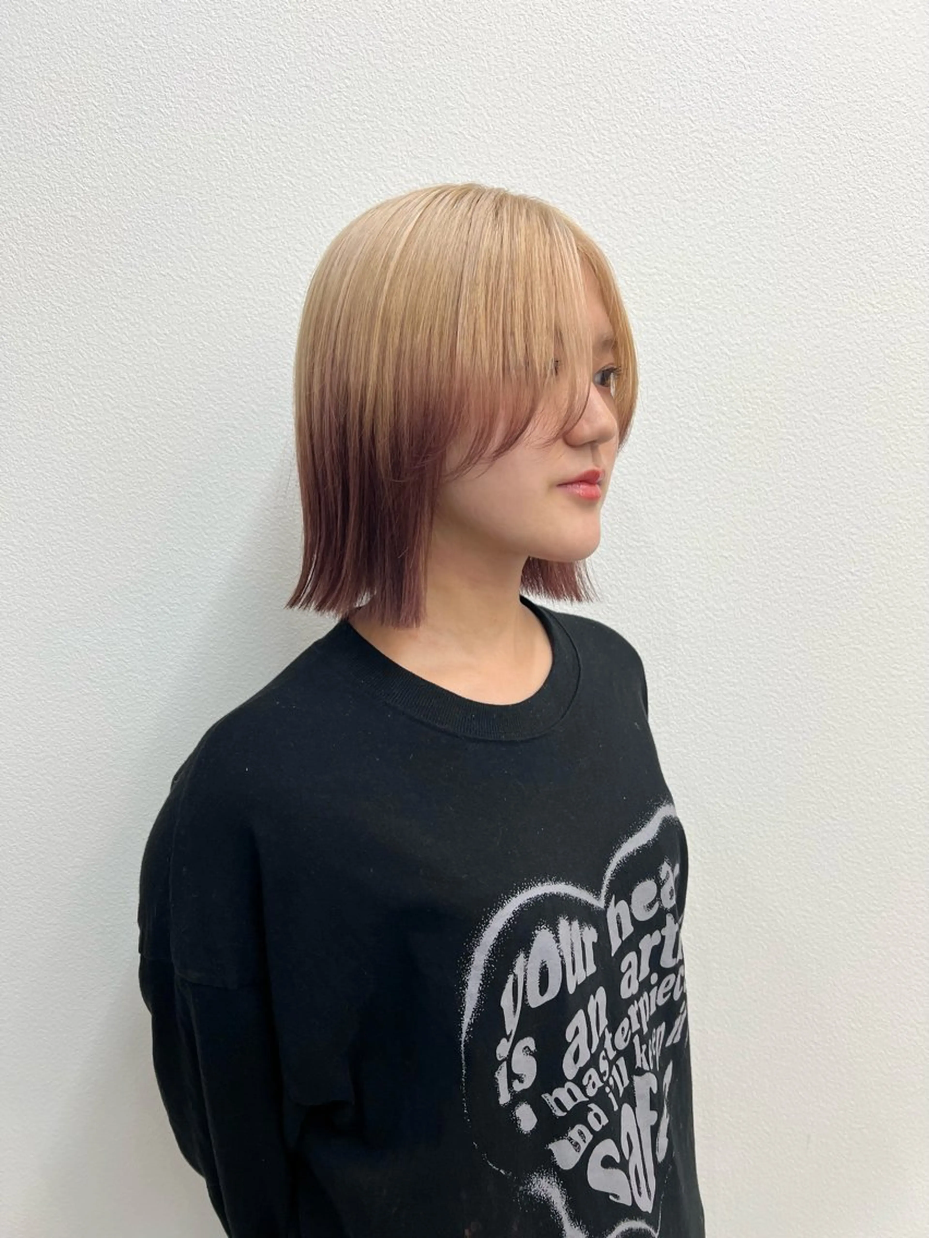 [リピーター様はこちら]✨カット+ブリーチonカラー+トリートメント✨可愛く綺麗になるためのメニュー🥳の写真