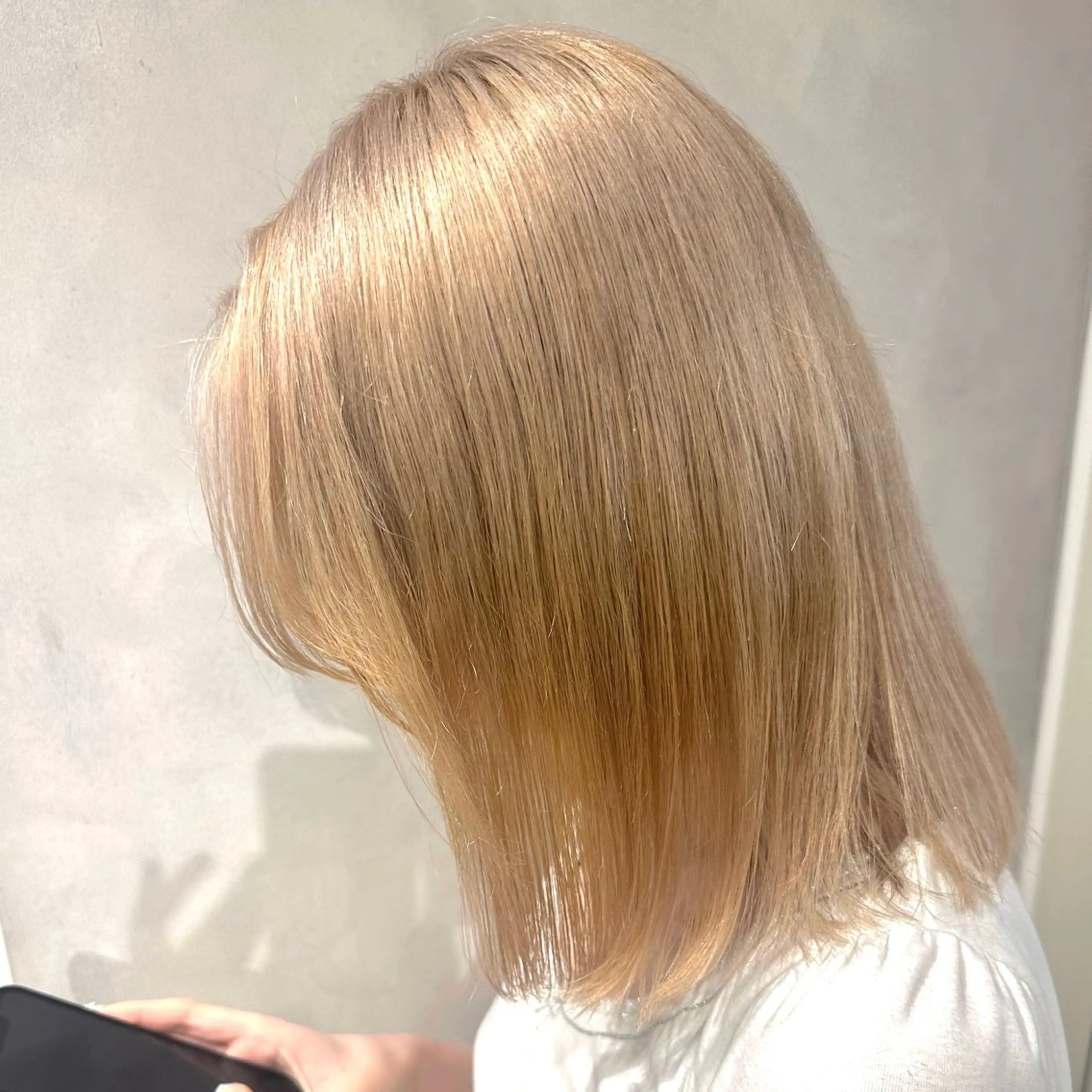 ミディアム カット ヘアカラー トリートメント デザインカラー/パー マ🦖外岡咲希🦖のヘアスタイル