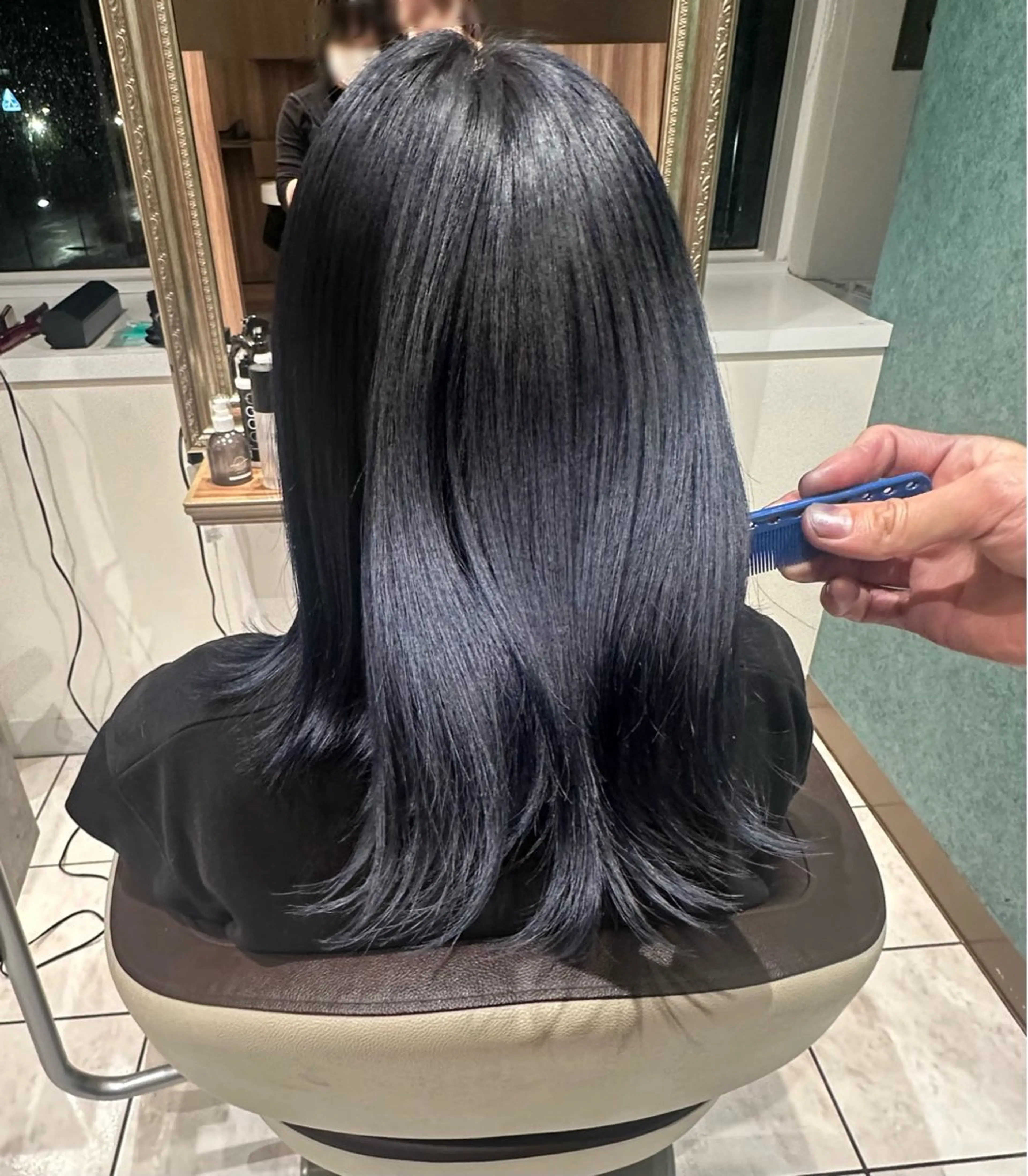 セミロング カラー Ash西葛西 /momijiのヘアスタイル