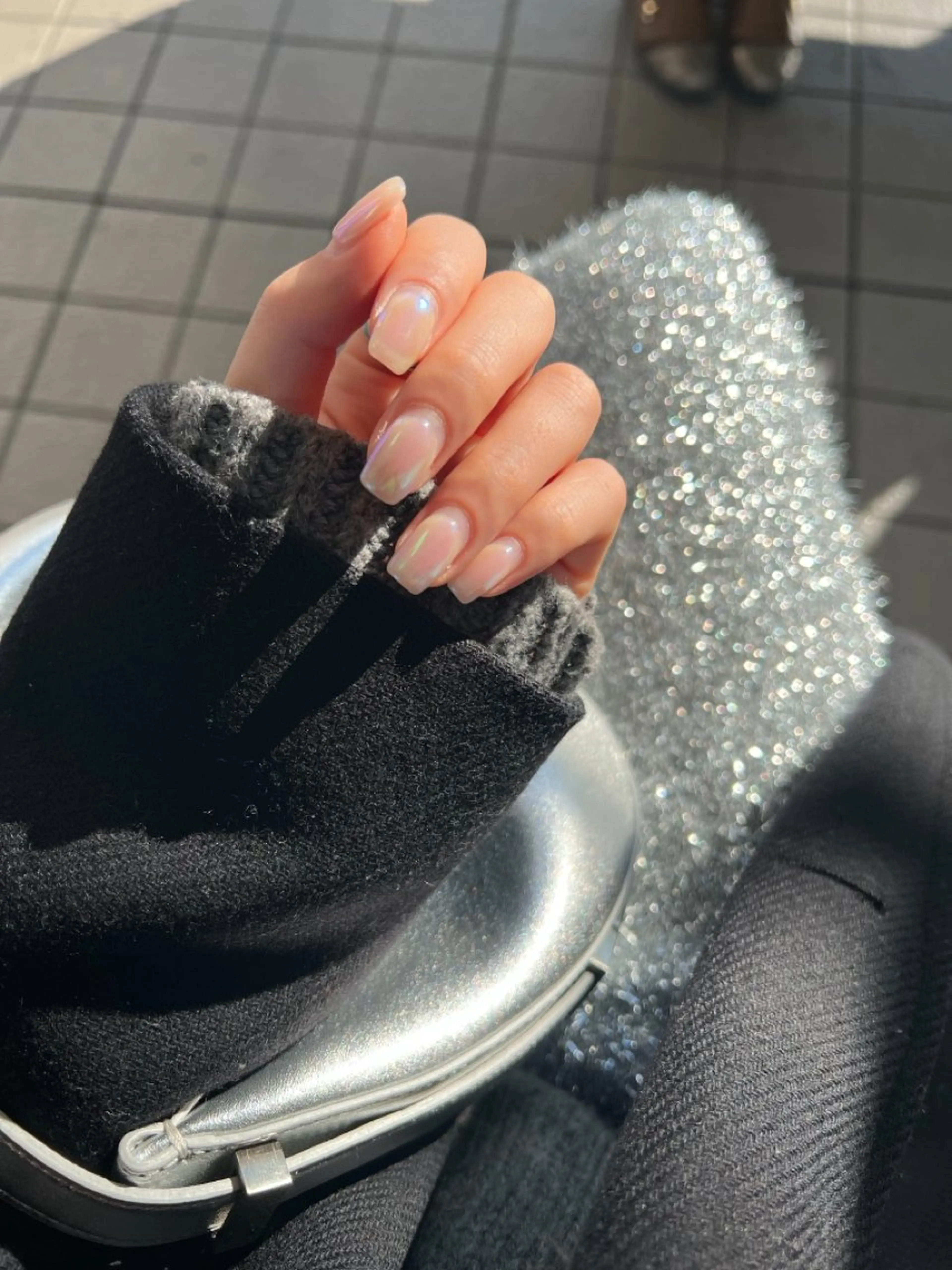 ネイル オーロラネイル 持ち込み ハンドネイル ハンドケア Charme. NOBUKOのネイルデザイン