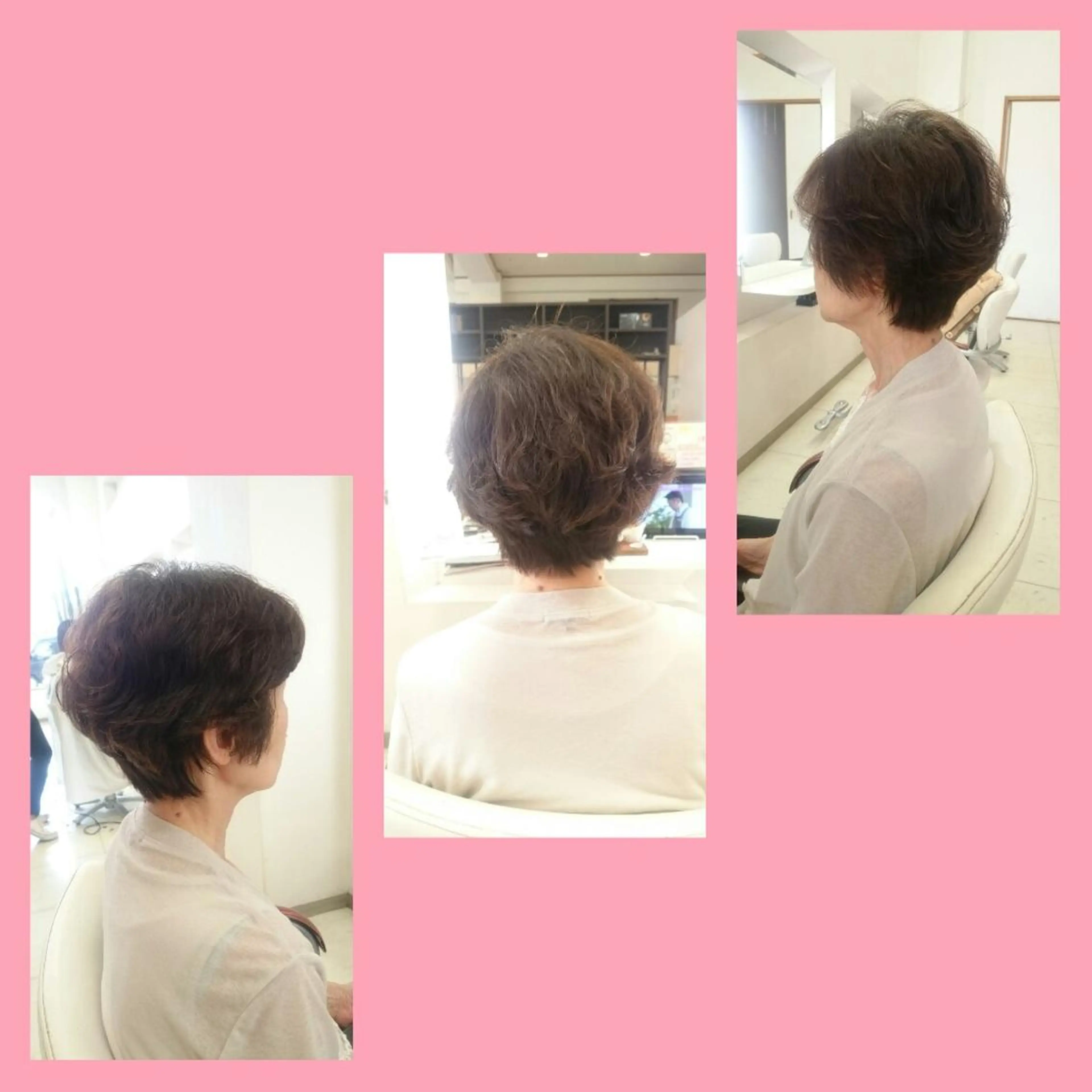 ショート キンジョウ エナミのヘアスタイル