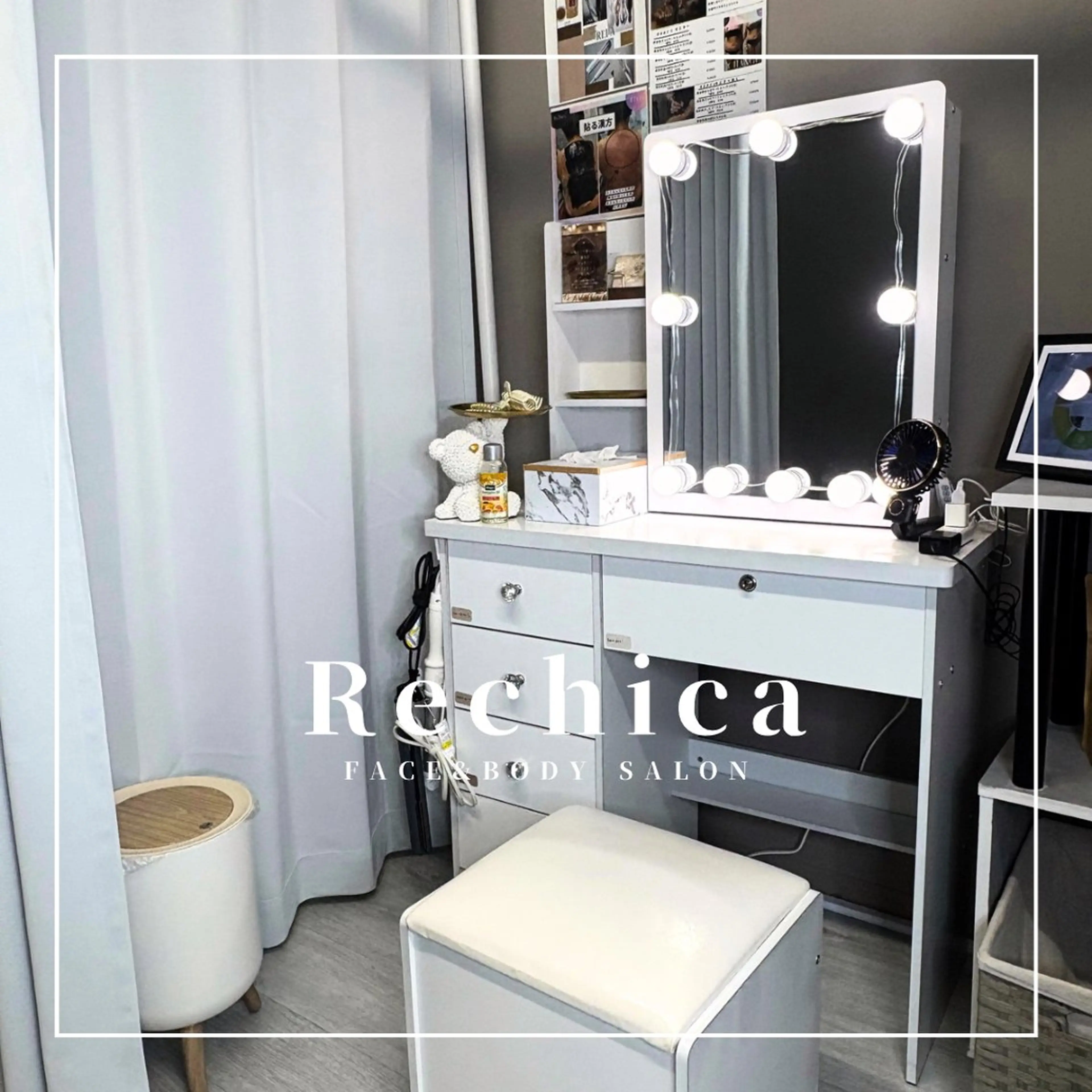 美容整体・塗る漢方・フェイシャルRechica所属・心斎橋痩身 美肌整体サロン💓のエステ・リラクイメージ