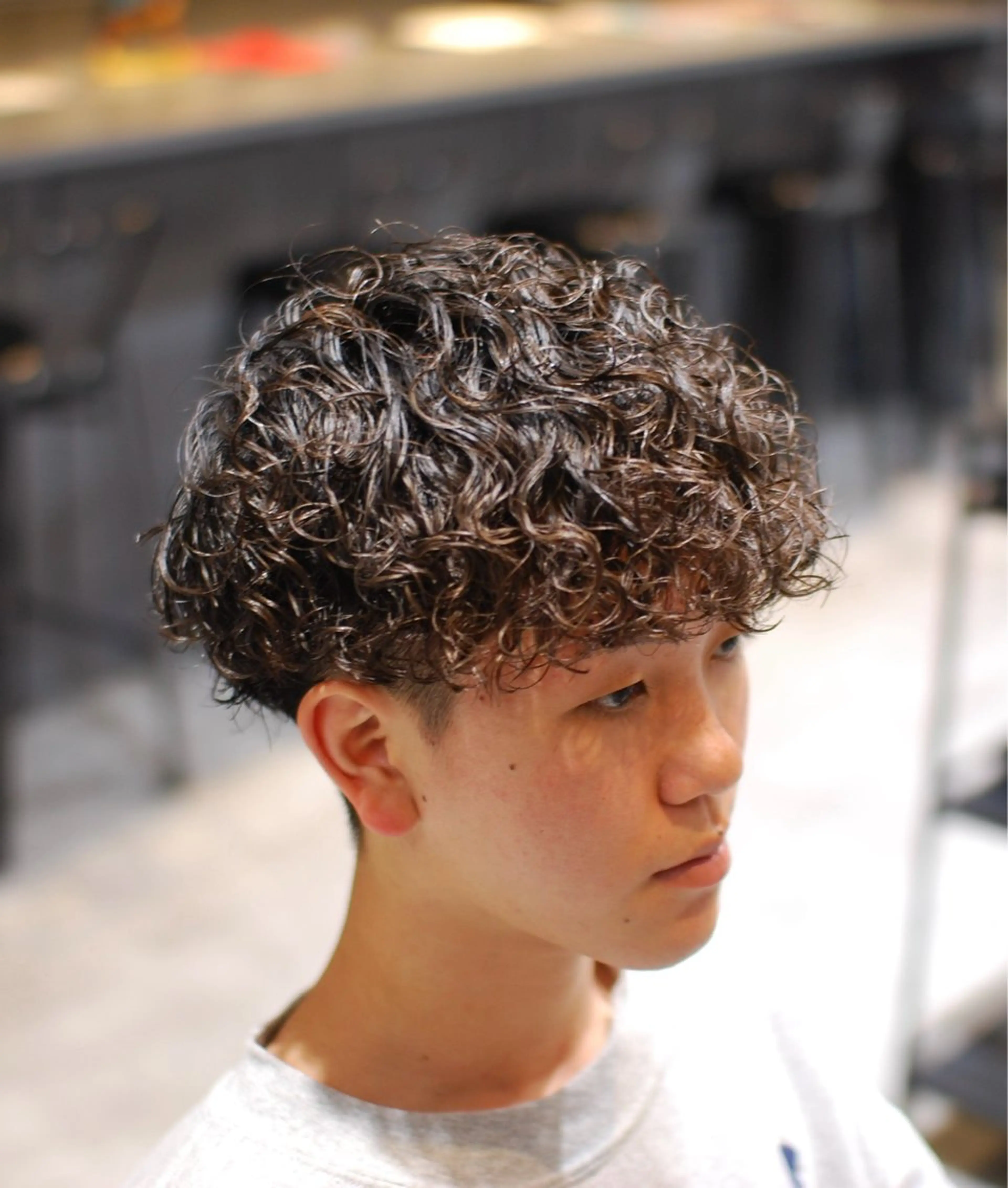 メンズ メンズパーマ プードルパーマ プードルパーマ メンズパーマ/鈴木 雅也/メンズカットのヘアスタイル