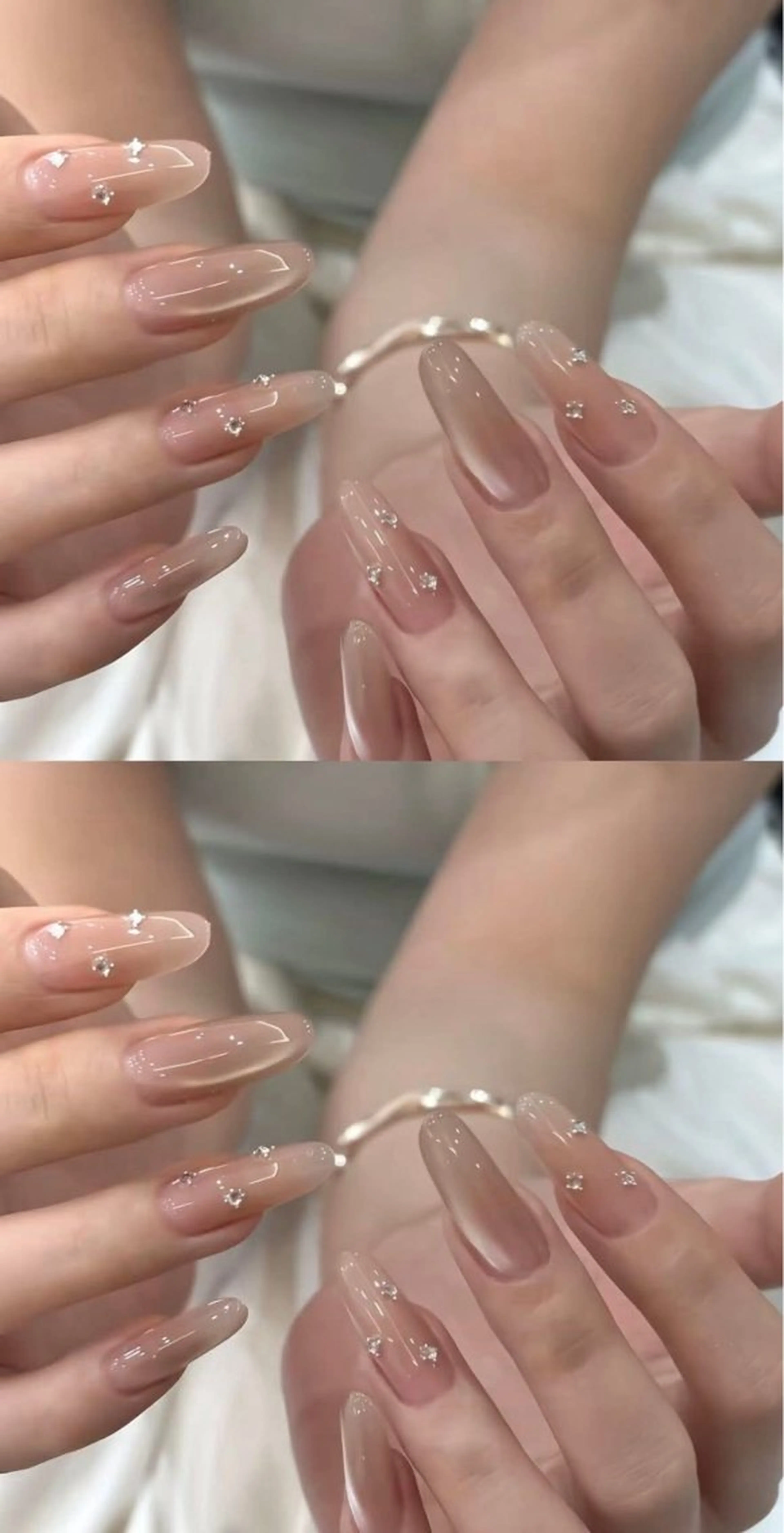 ネイル チークネイル フットネイル フレンチネイル グラデーション 韓国ネイル Yuki nail staffのネイルデザイン