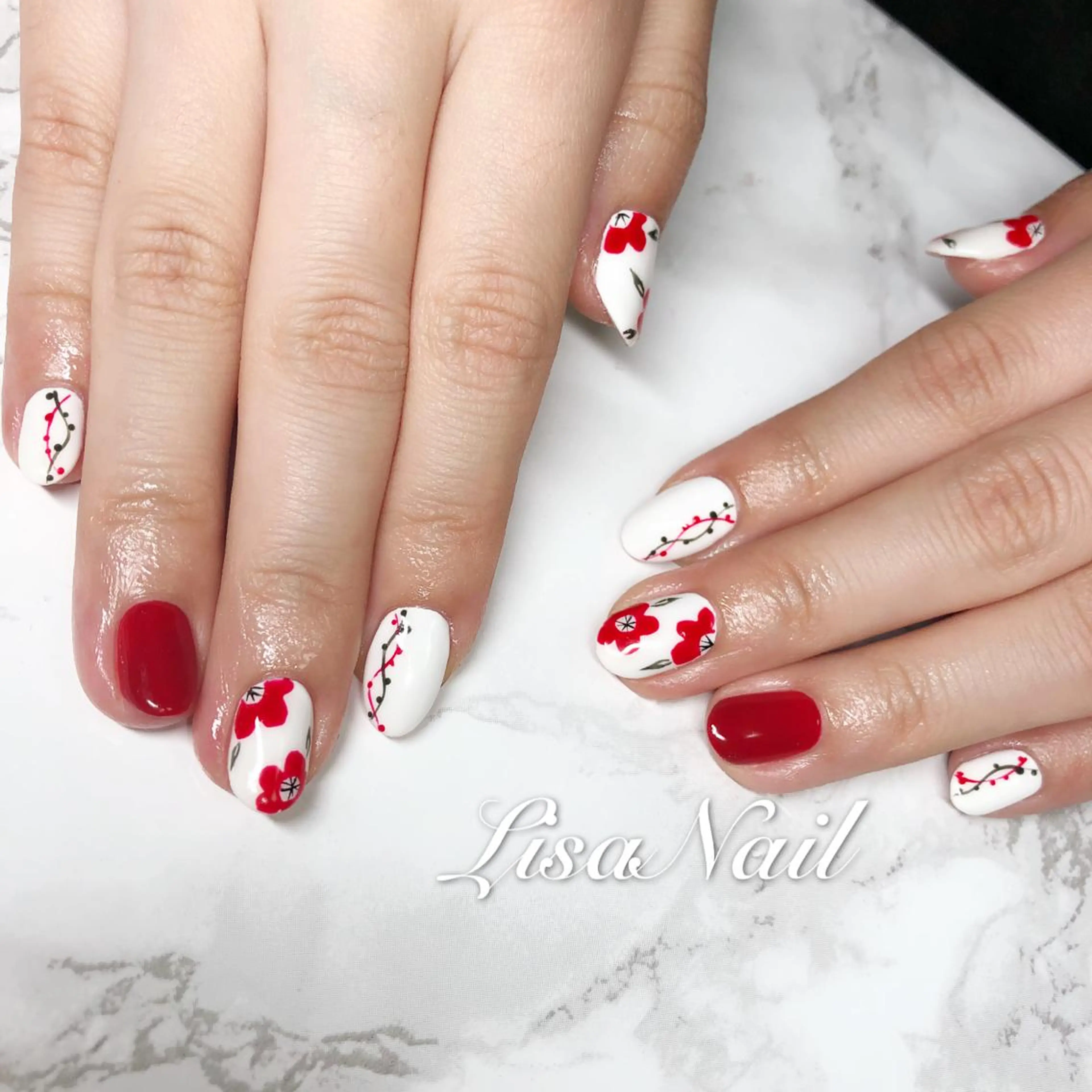 ネイル 🎀 RI🎀のネイルデザイン