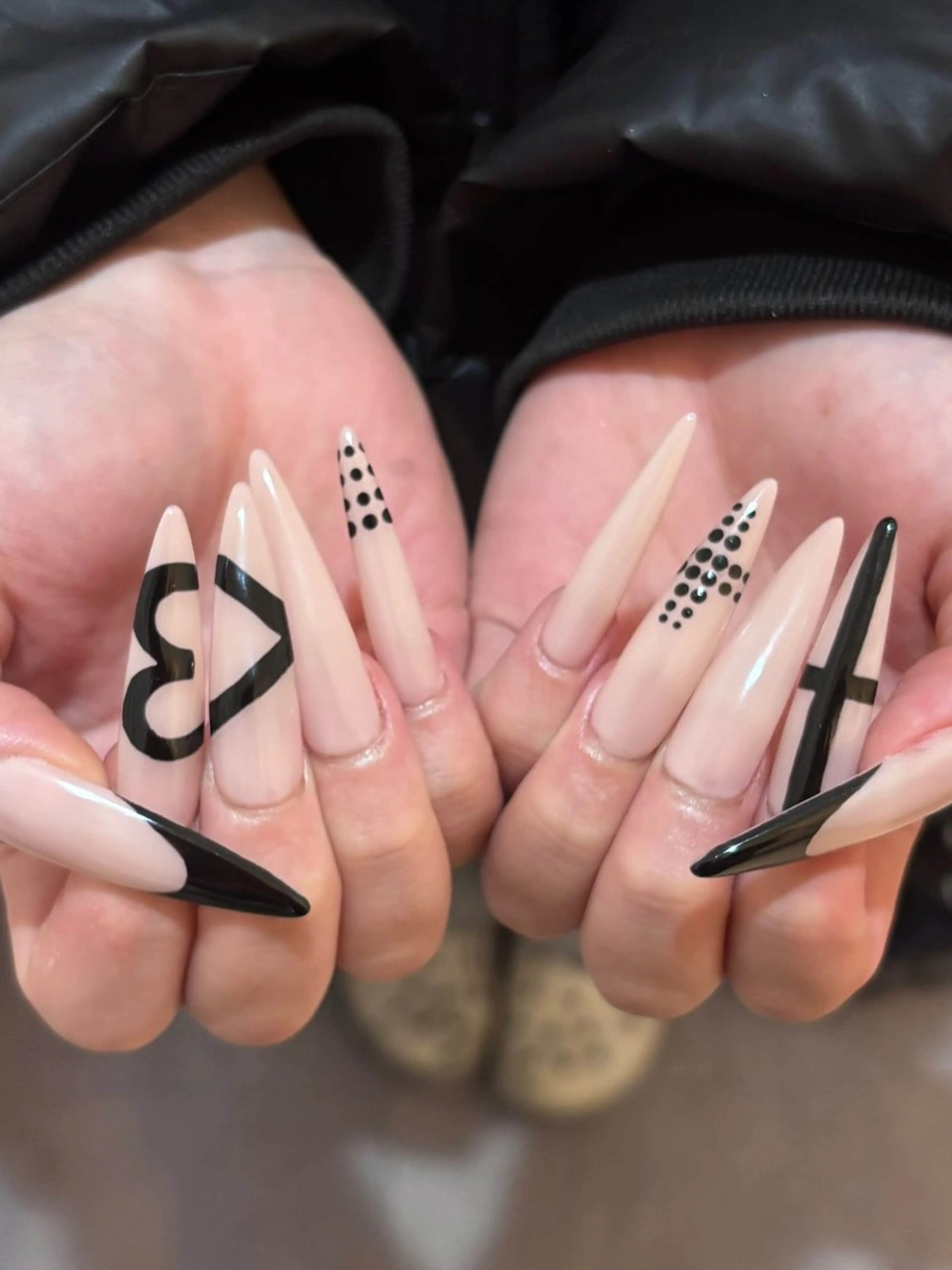 ネイル ハンドネイル mimi 高石桃朱のネイルデザイン