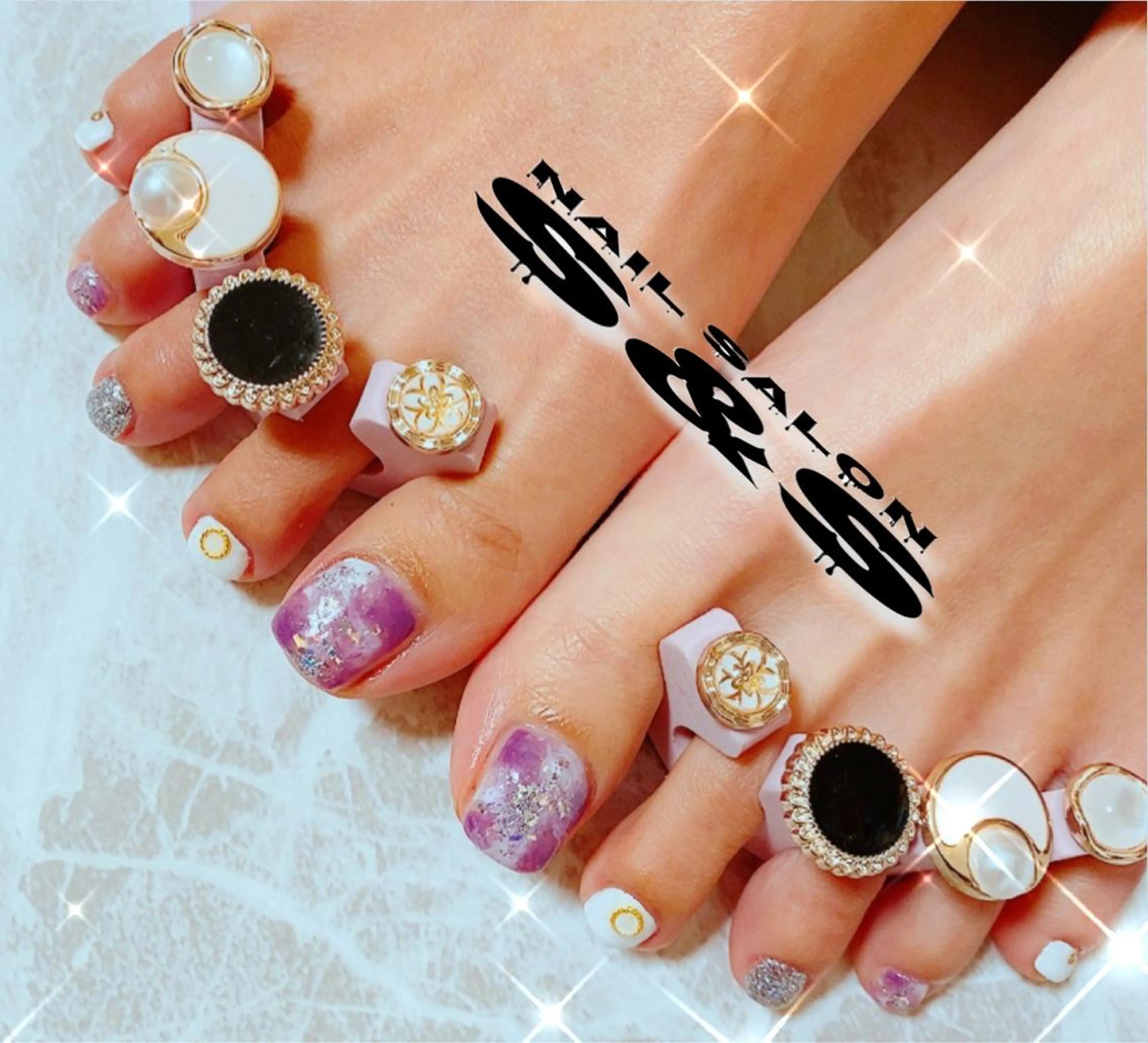 ネイル 長さ出し フットネイル メンズネイル 持ち込み スカルプネイル S&S 村田小百合のネイルデザイン