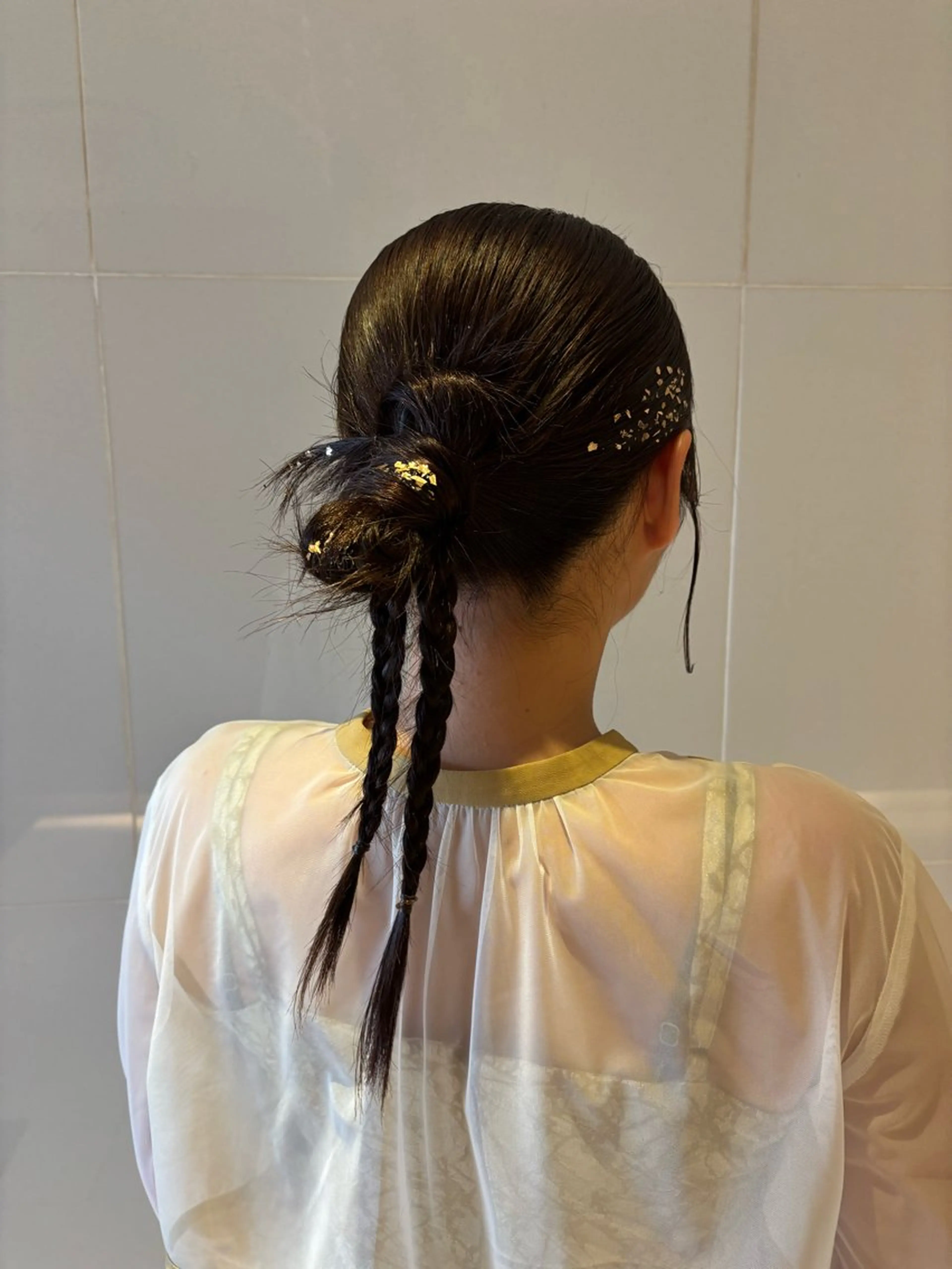 ヘアアレンジ 結婚式・ブライダル ヘアセット 🎀レイヤー×透明感 カラー🎀Ayanoのヘアスタイル