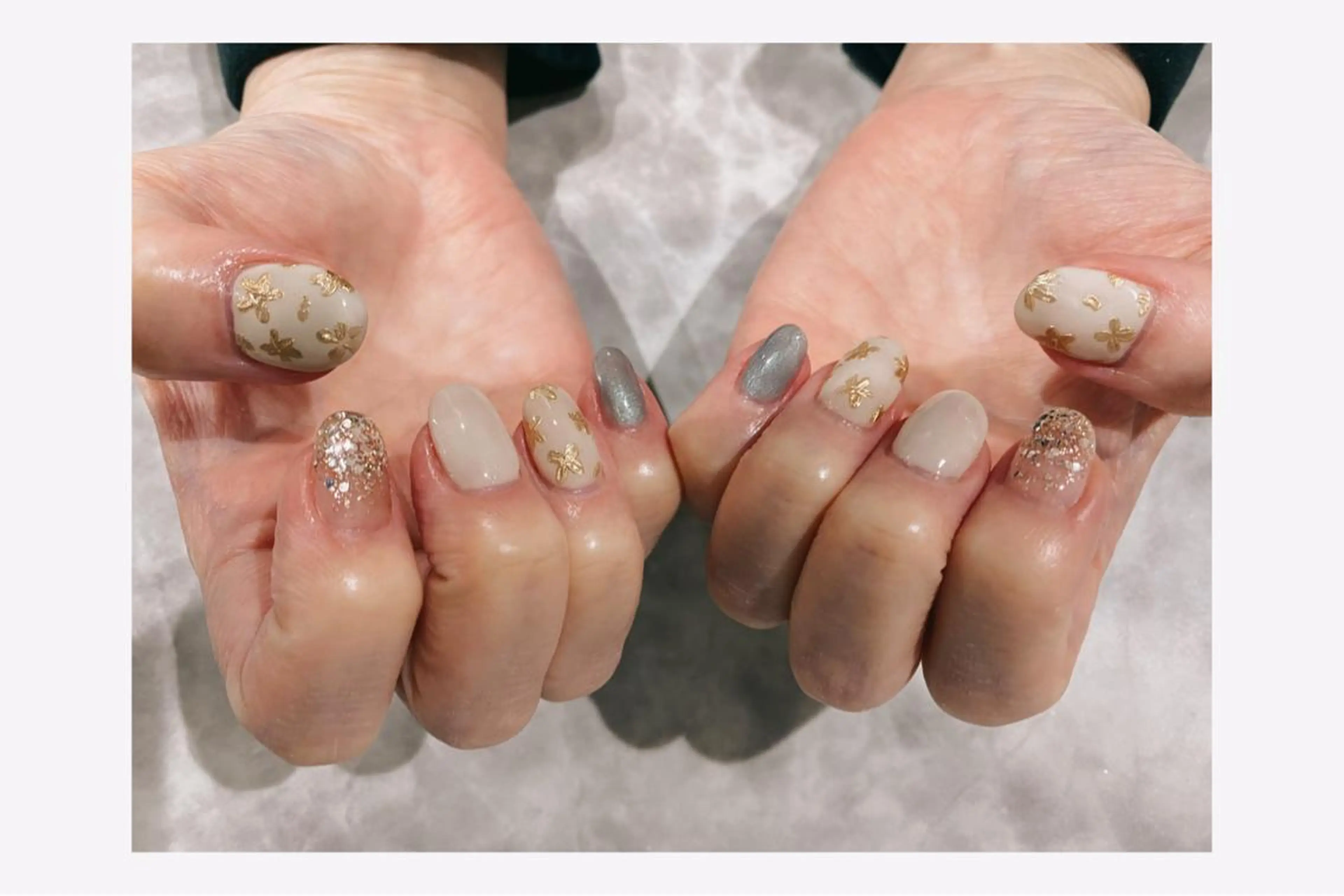 ネイル ハンドネイル NAIL Salon IP所属・長谷川 奈緒美のネイルデザイン