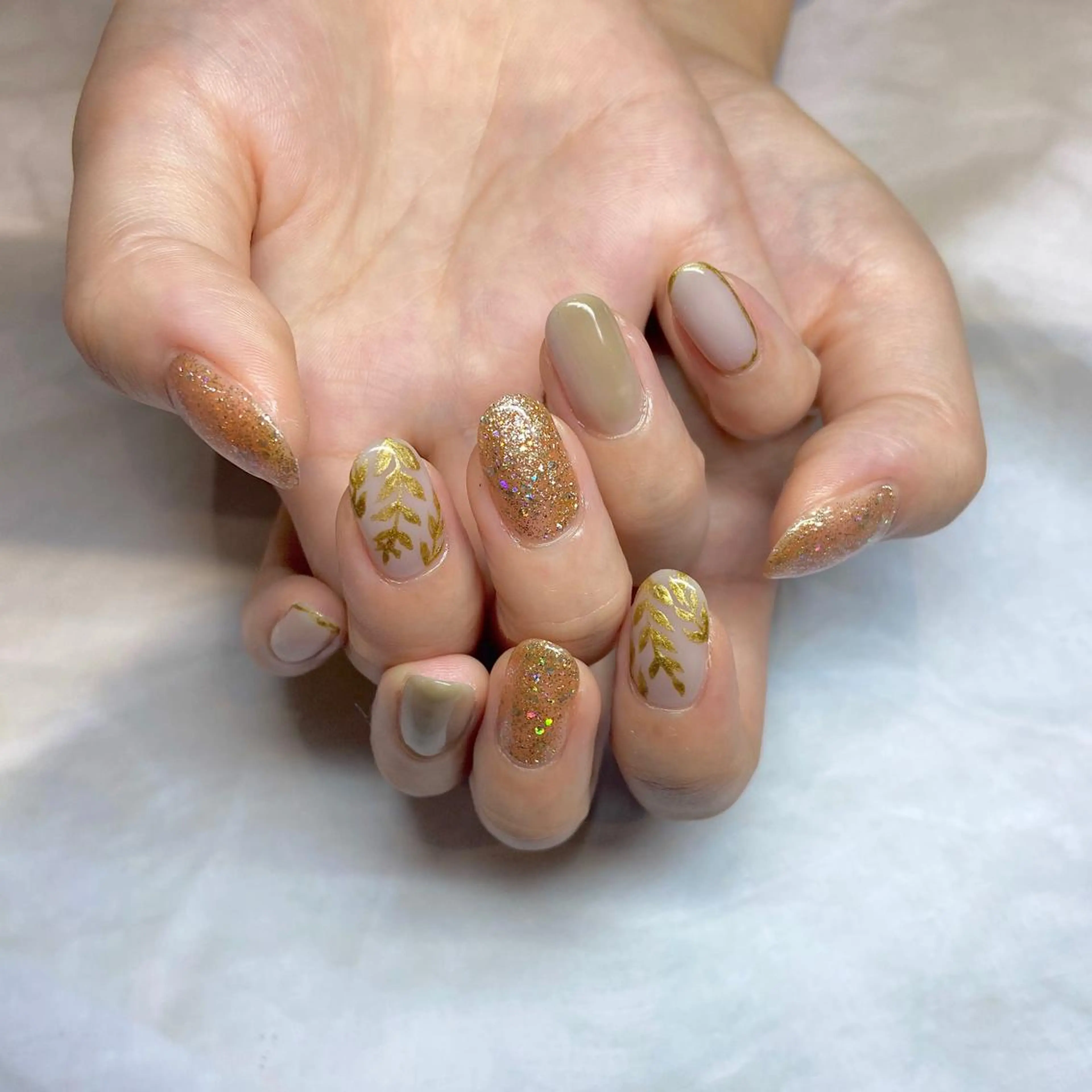 ネイル ハンドネイル happiness プライベートサロンのネイルデザイン