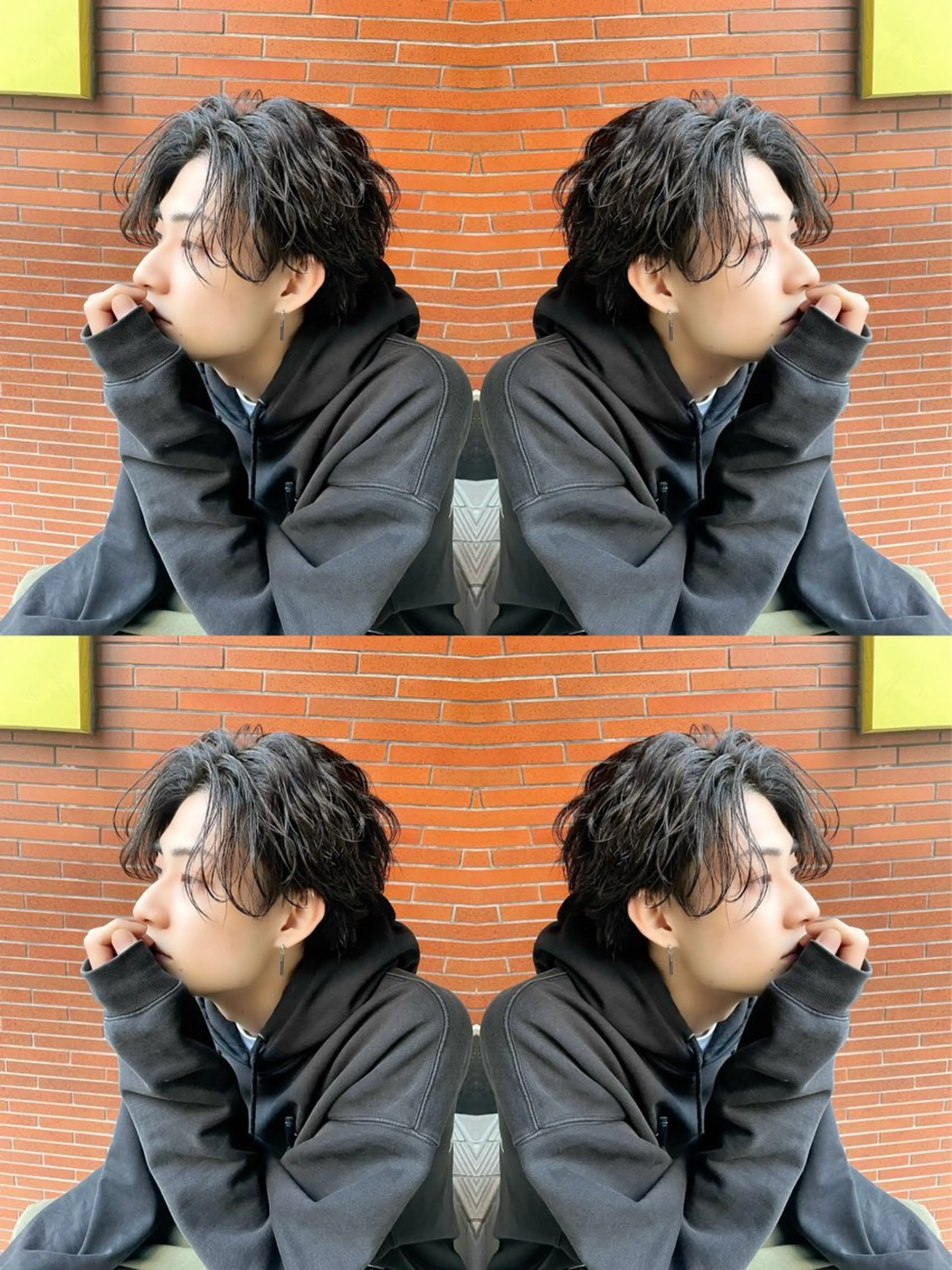 パーマ メンズ メンズブリーチ メンズパーマ メンズツイストパーマ 刈り上げ ニュアンスパーマ 🔥メンズ特化🔥 パーマ🔥カメイのヘアスタイル