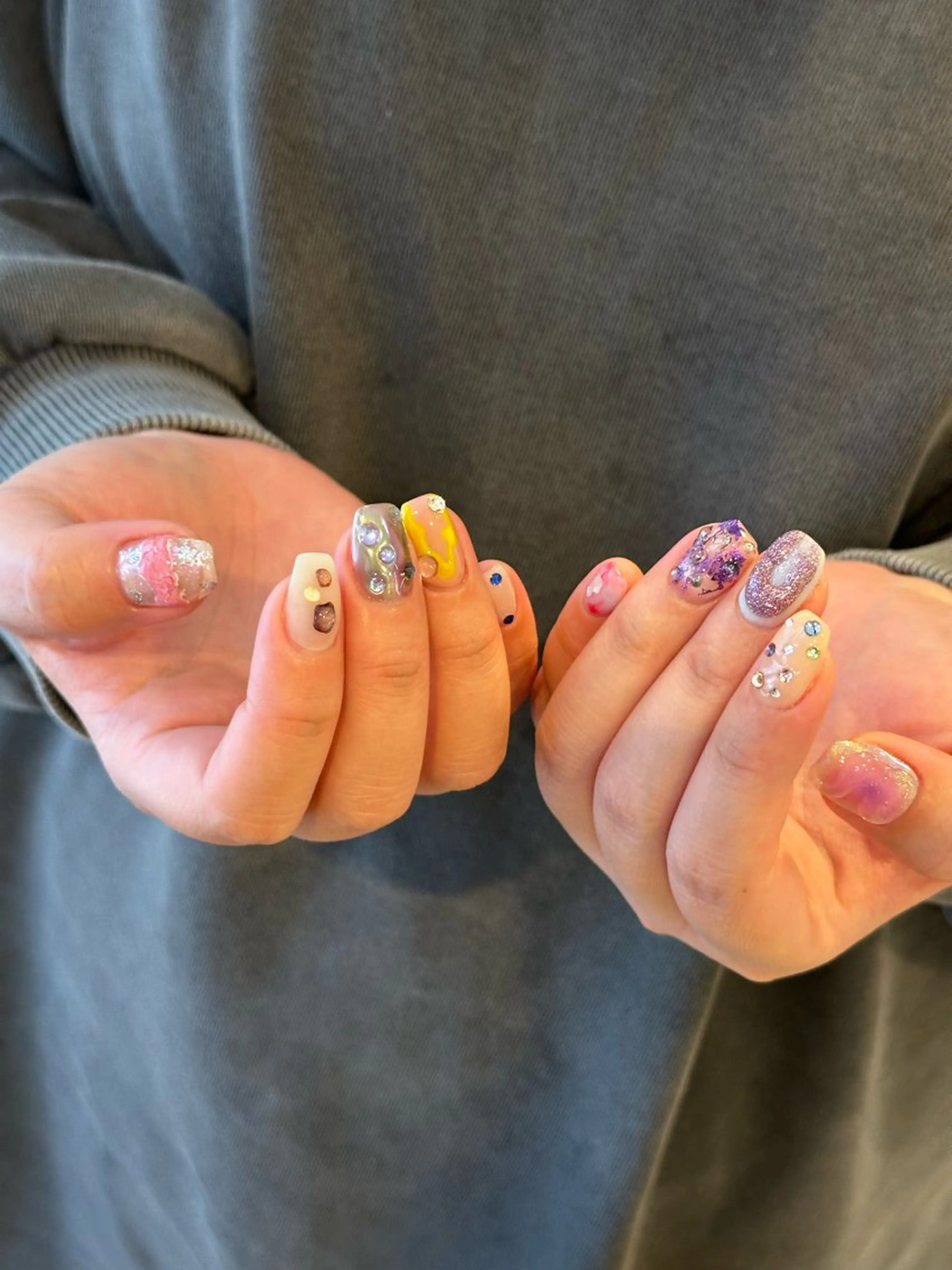 ネイル ニュアンスネイル ハンドネイル Natsuko 🐥のネイルデザイン