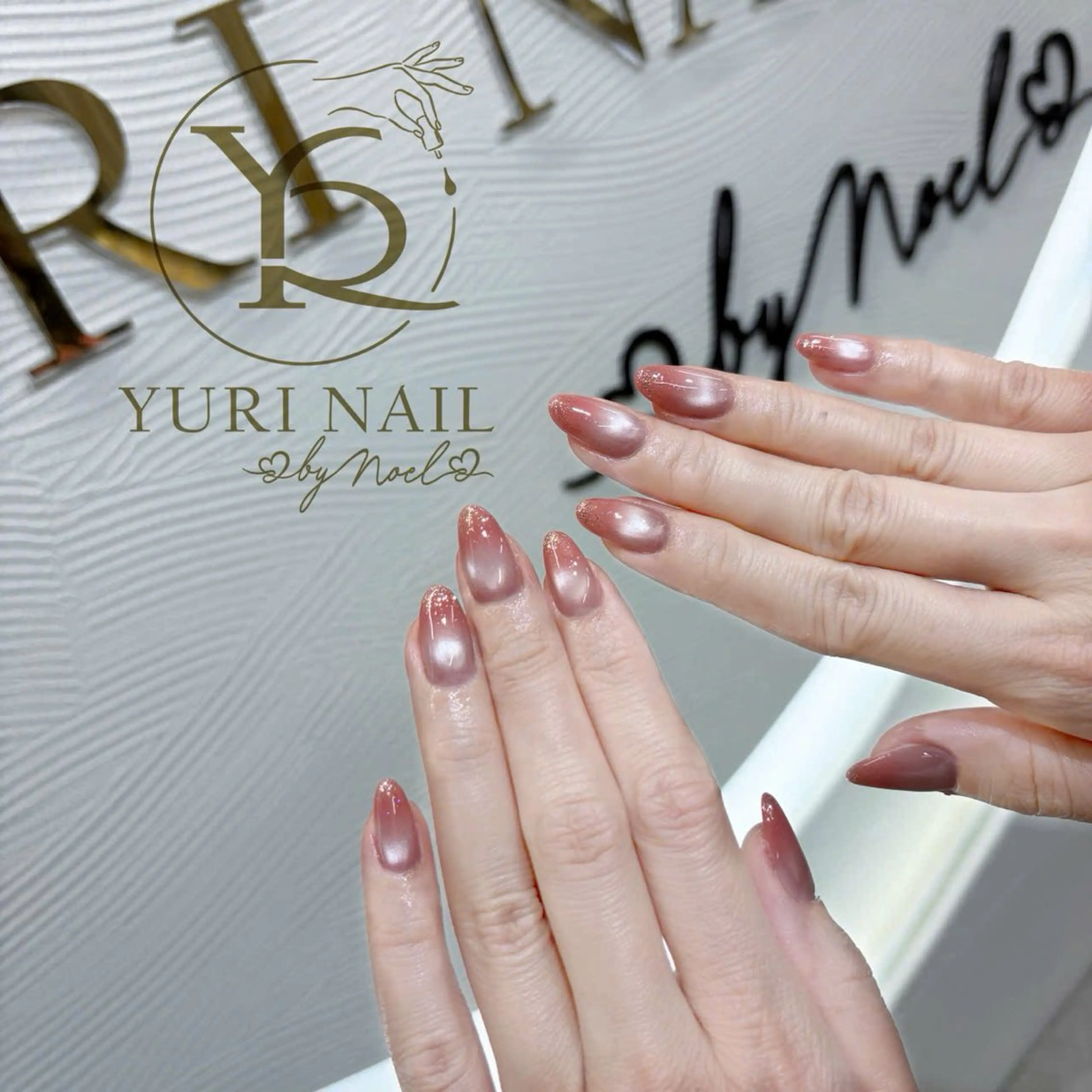 ネイル チークネイル フットネイル フレンチネイル 韓国ネイル 水色 YURI Nail Narita所属・YURI Nail NARITAのネイルデザイン