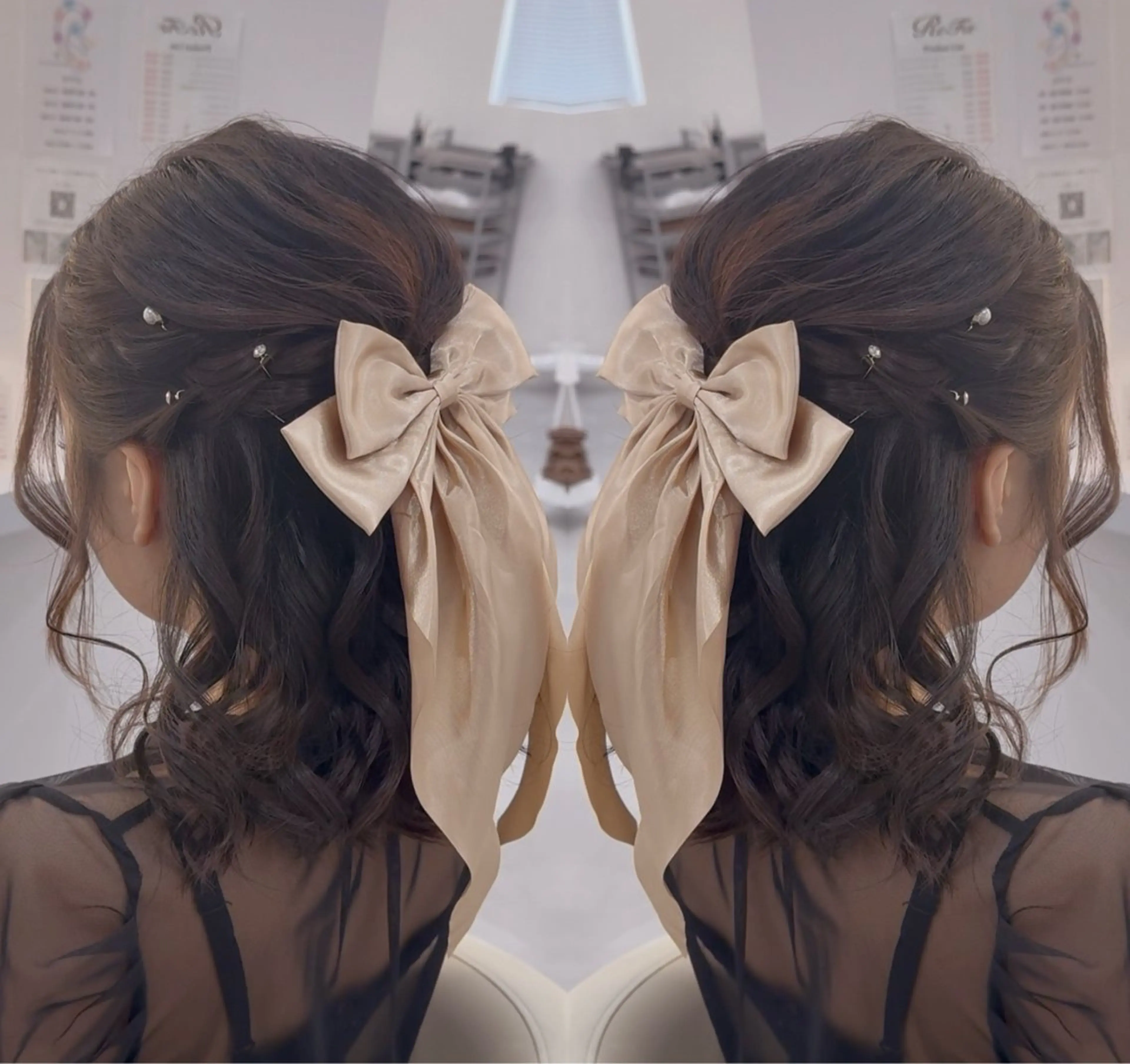 ヘアアレンジ 秋葉原コットン所属・ヘアセット 🤍AIRA🤍のヘアスタイル